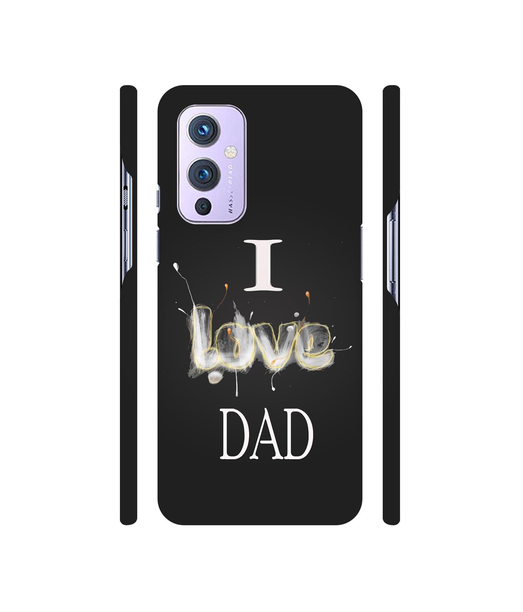 Happy Quote Designer Hard Back Cover for OnePlus 9