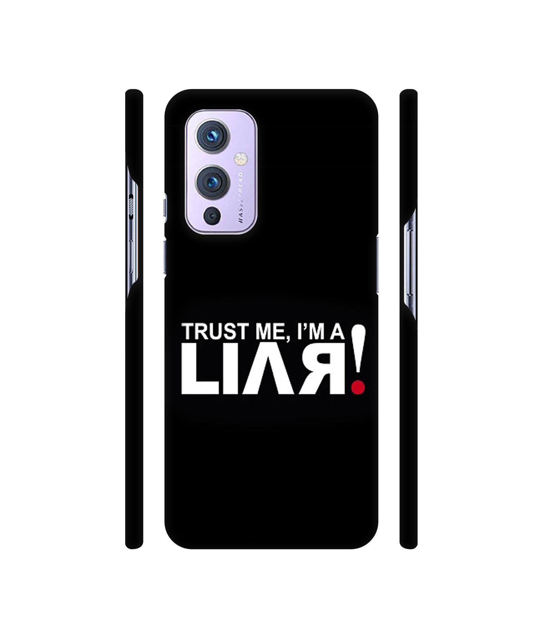 Trust Me Funny Quote Designer Hard Back Cover for OnePlus 9