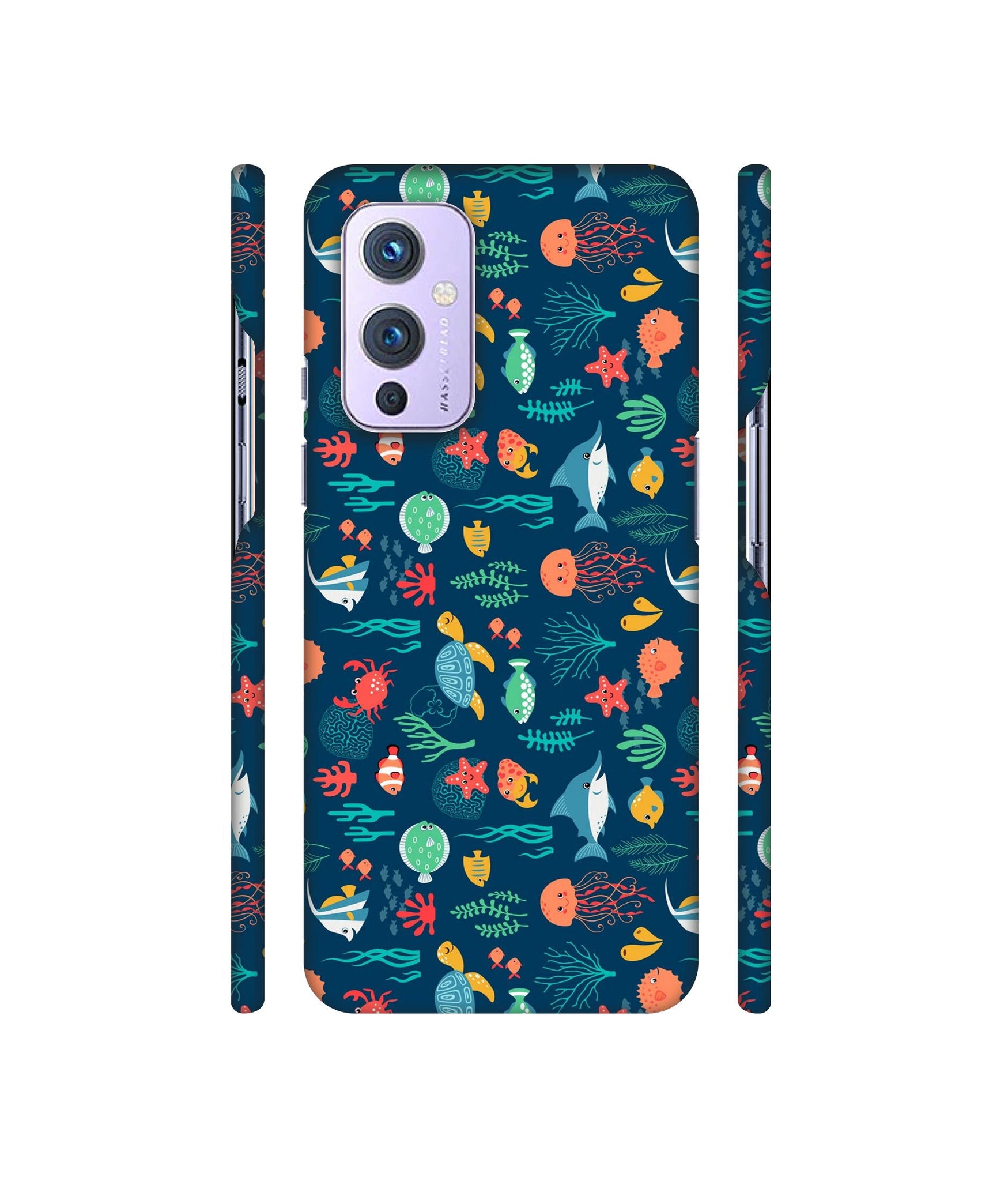 Aquarium Texture Designer Hard Back Cover for OnePlus 9