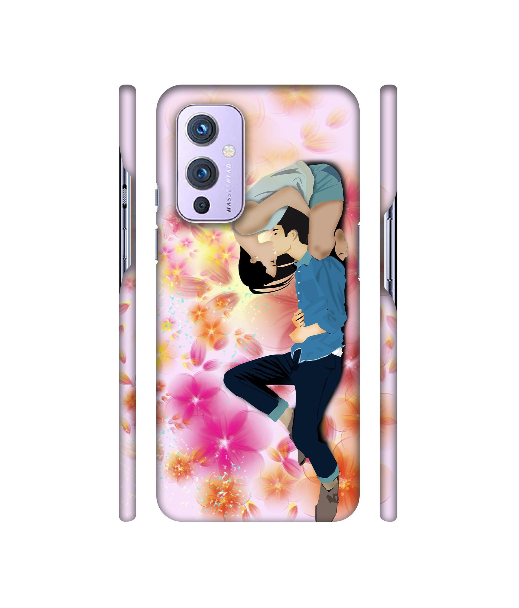 Couple Love Designer Hard Back Cover for OnePlus 9