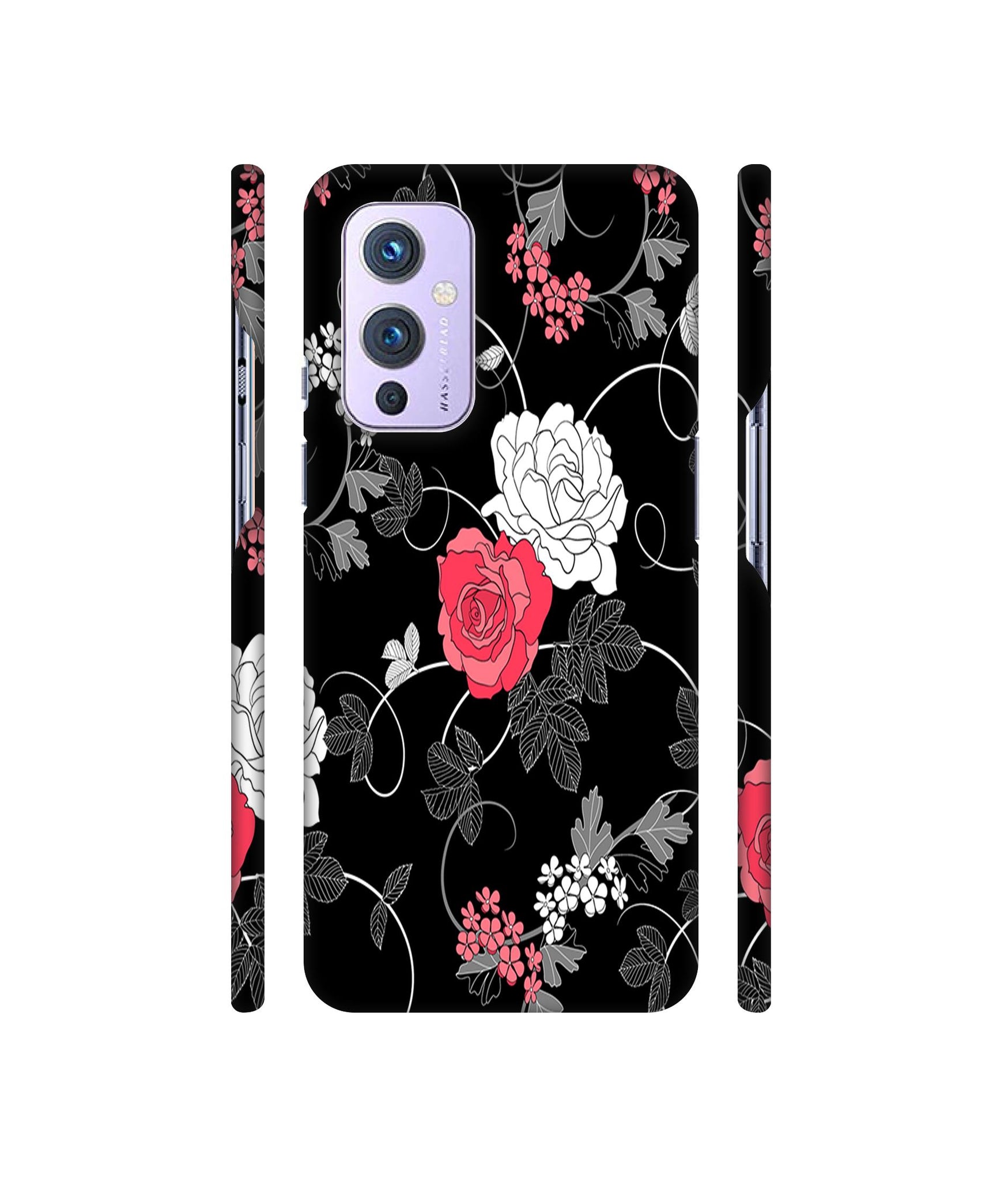 Roses Designer Hard Back Cover for OnePlus 9