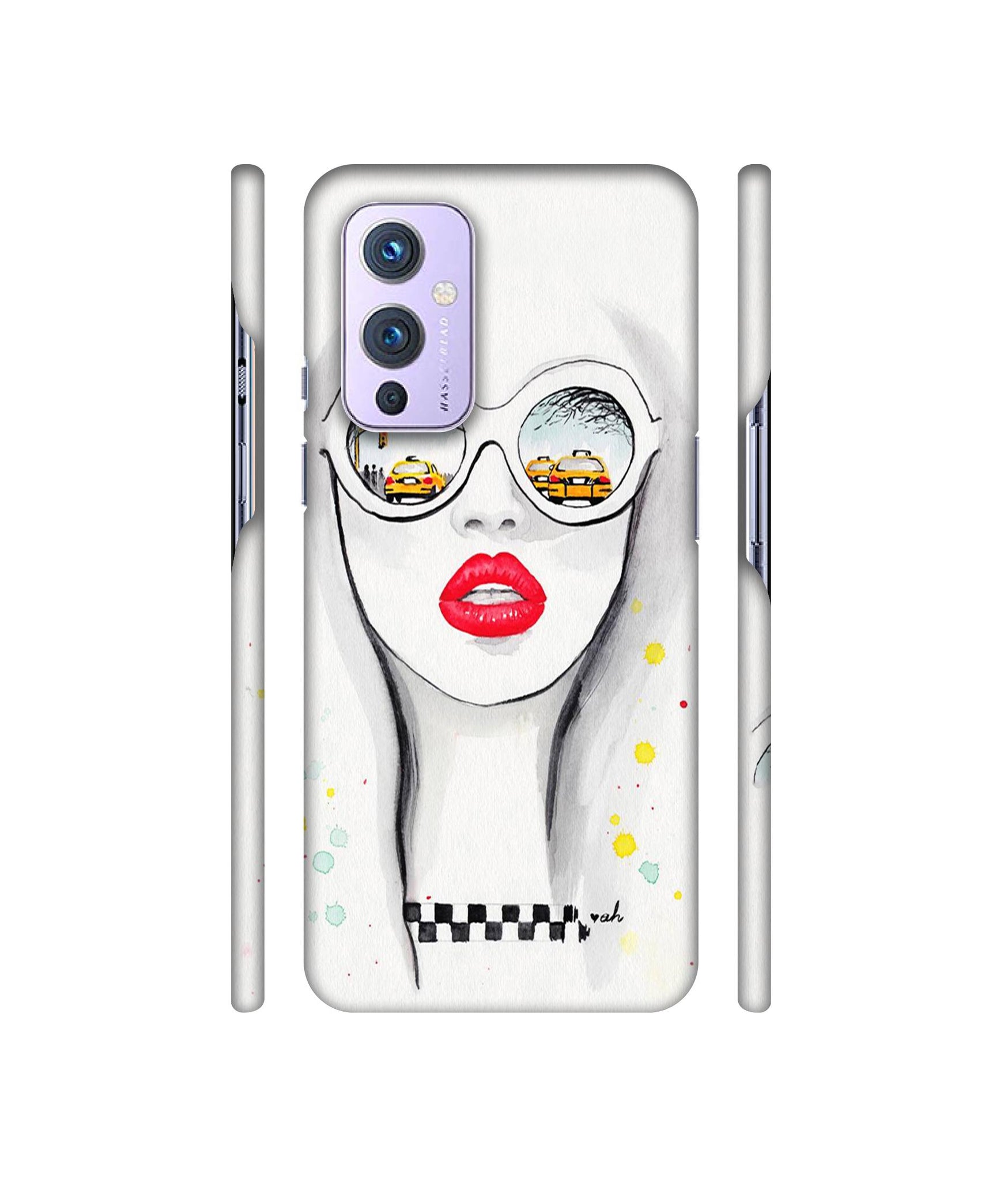 Girl Designer Hard Back Cover for OnePlus 9