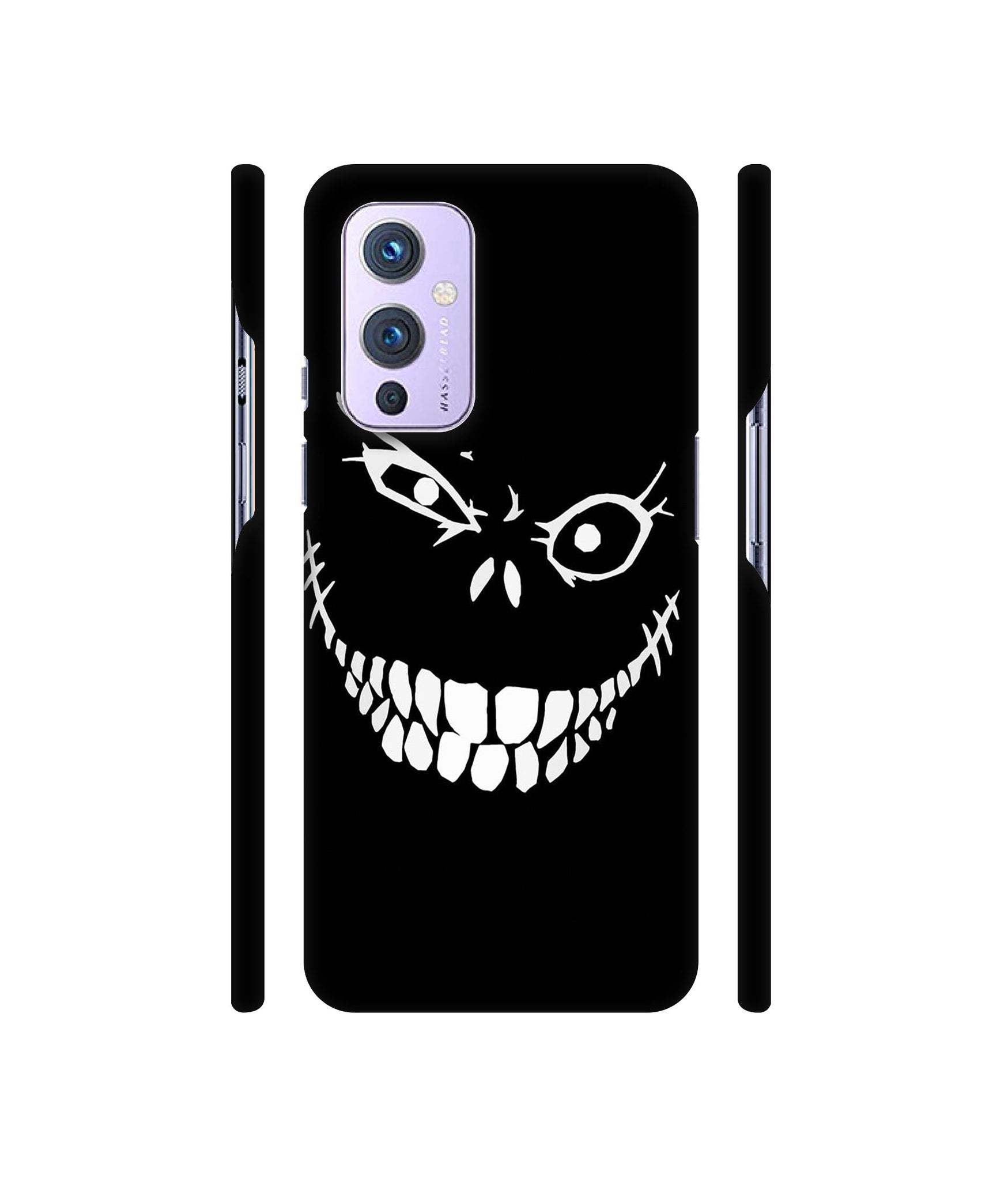 Face of Fear Designer Hard Back Cover for OnePlus 9