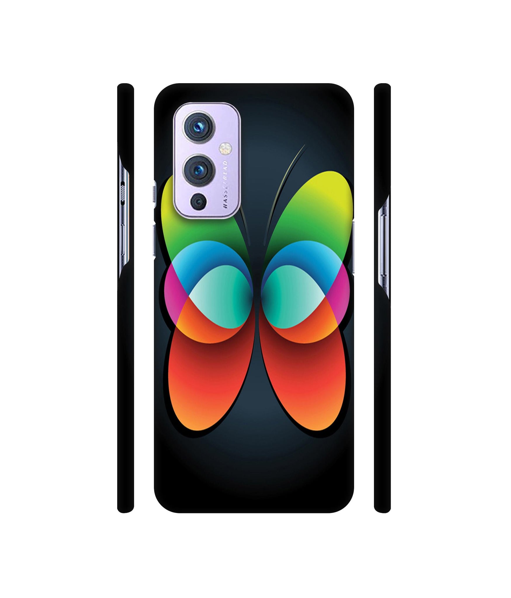 Colourfull Butterfly Designer Hard Back Cover for OnePlus 9