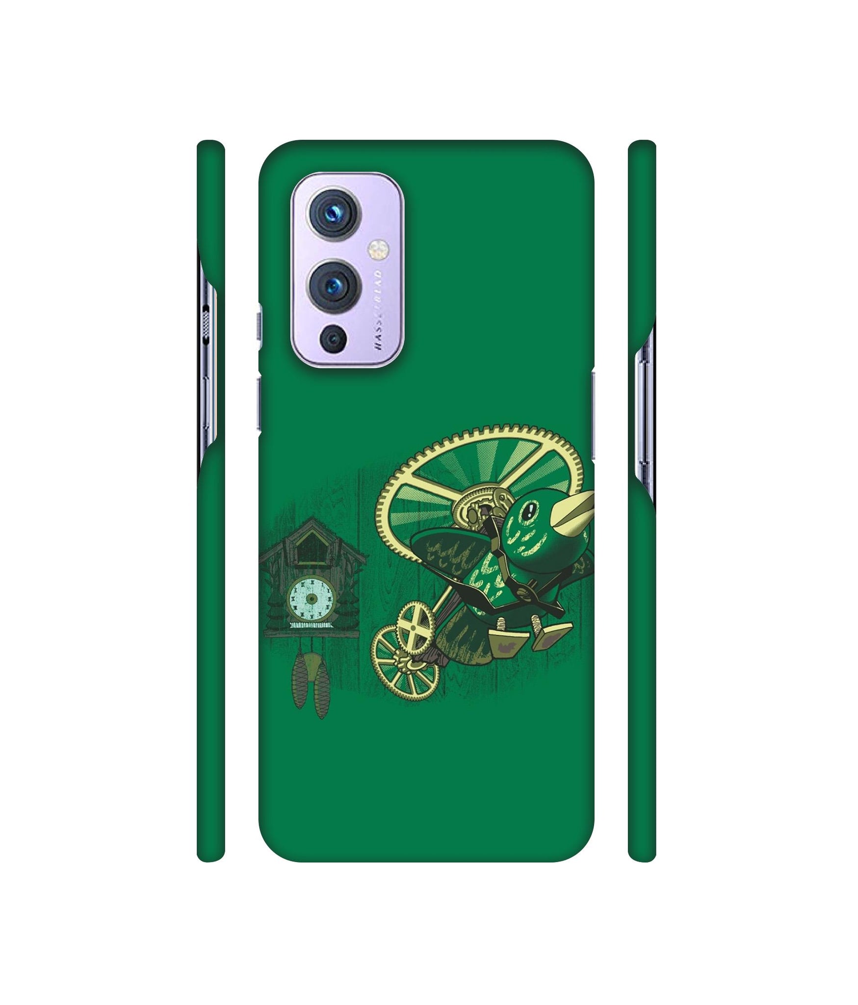 Clock Bird Designer Hard Back Cover for OnePlus 9