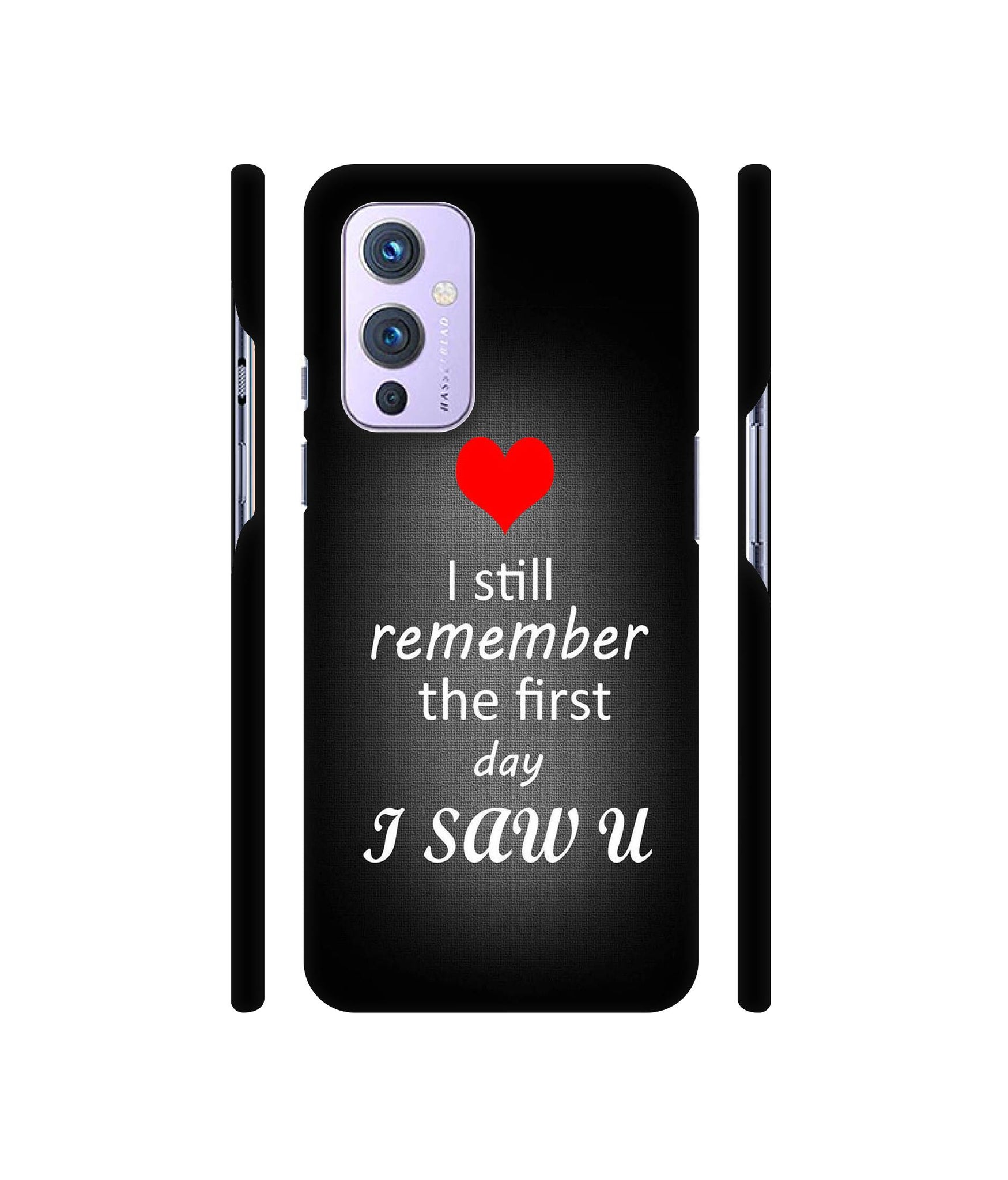 I Saw You Heart Designer Hard Back Cover for OnePlus 9