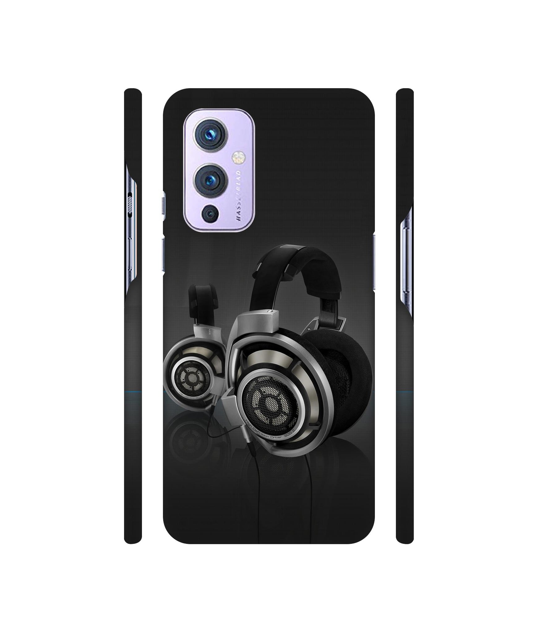 Head Phone Designer Hard Back Cover for OnePlus 9