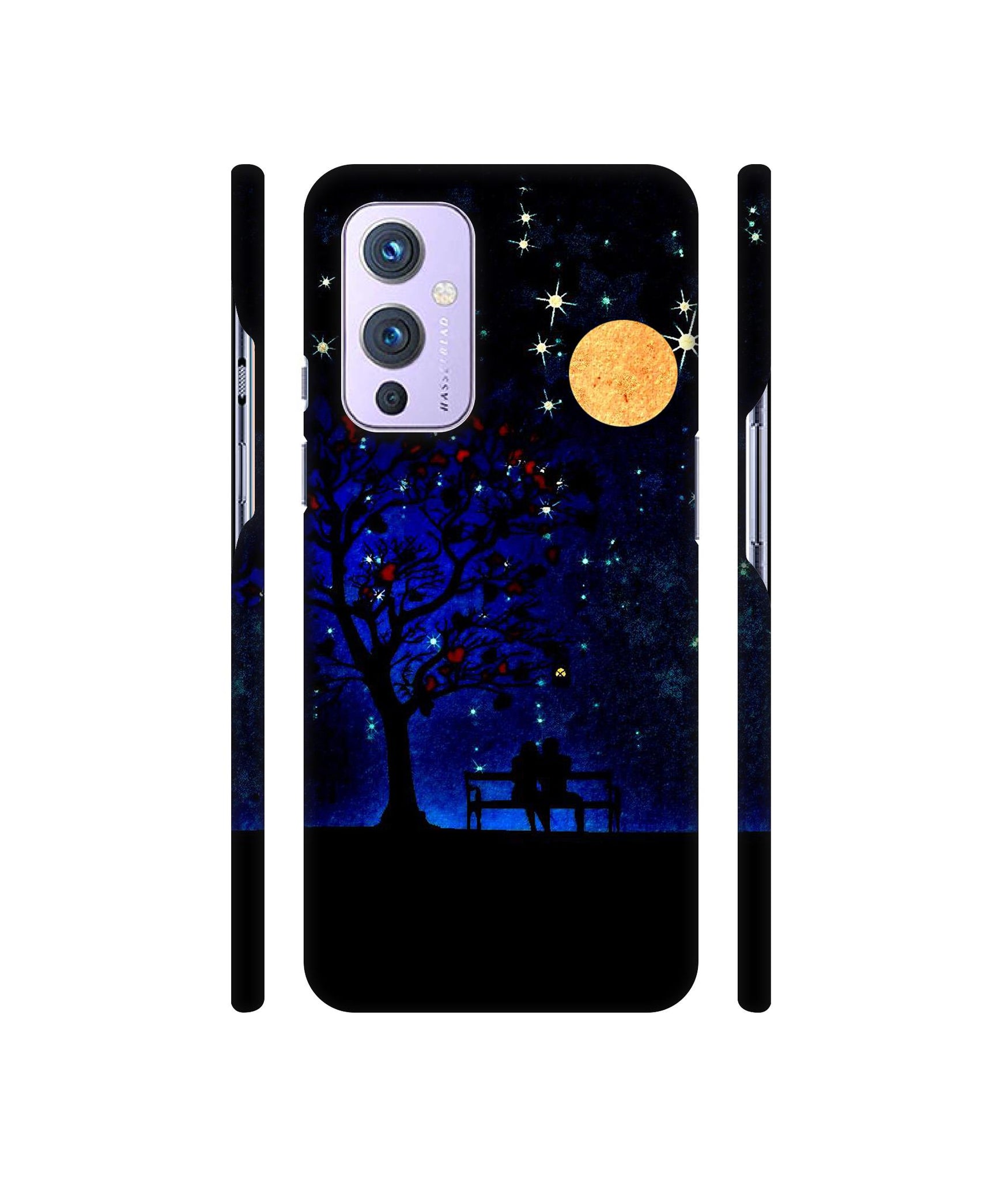 Blue Sky Designer Hard Back Cover for OnePlus 9