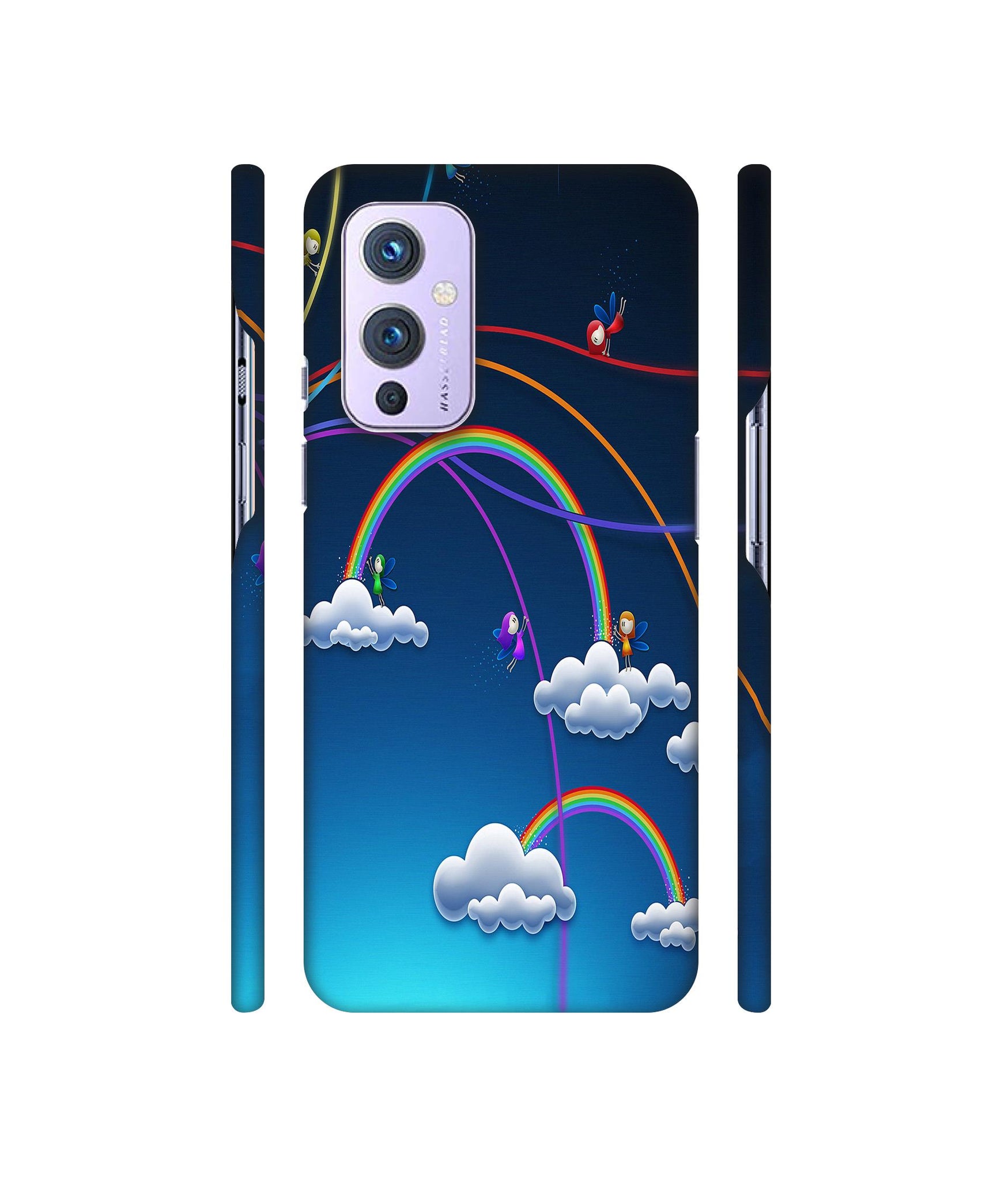 Rainbow Designer Hard Back Cover for OnePlus 9