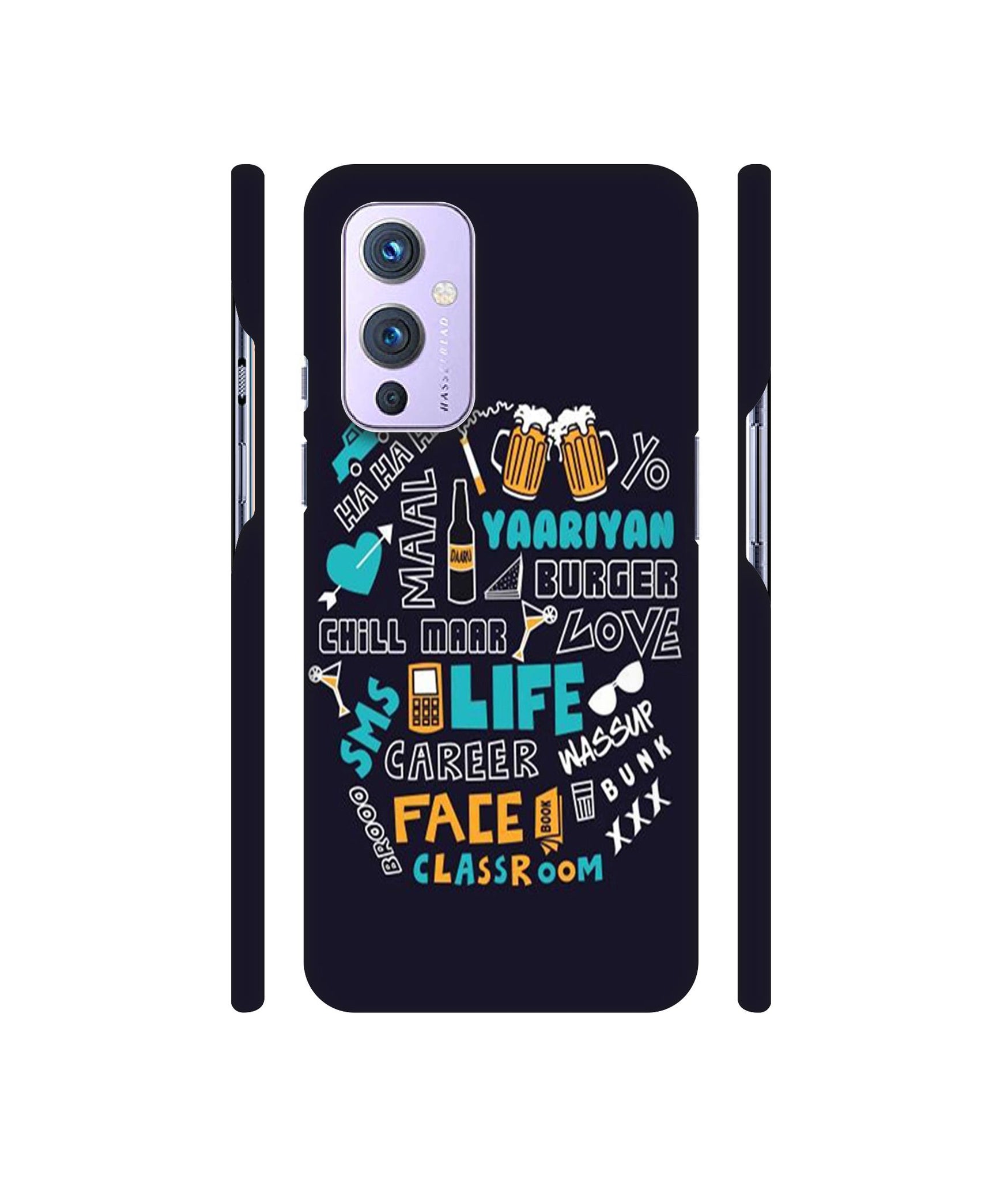 Funny Quote Designer Hard Back Cover for OnePlus 9