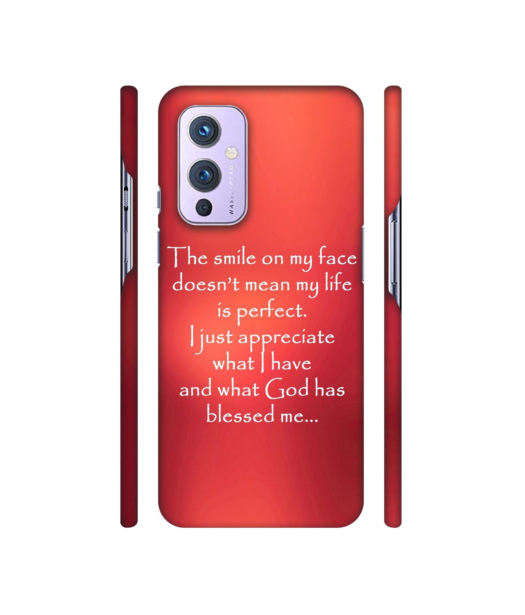 Quotes On Life Designer Hard Back Cover for OnePlus 9