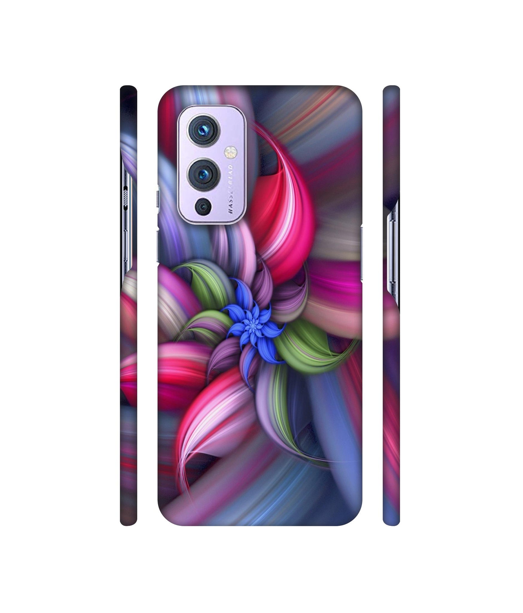 Colorful Flower Designer Hard Back Cover for OnePlus 9