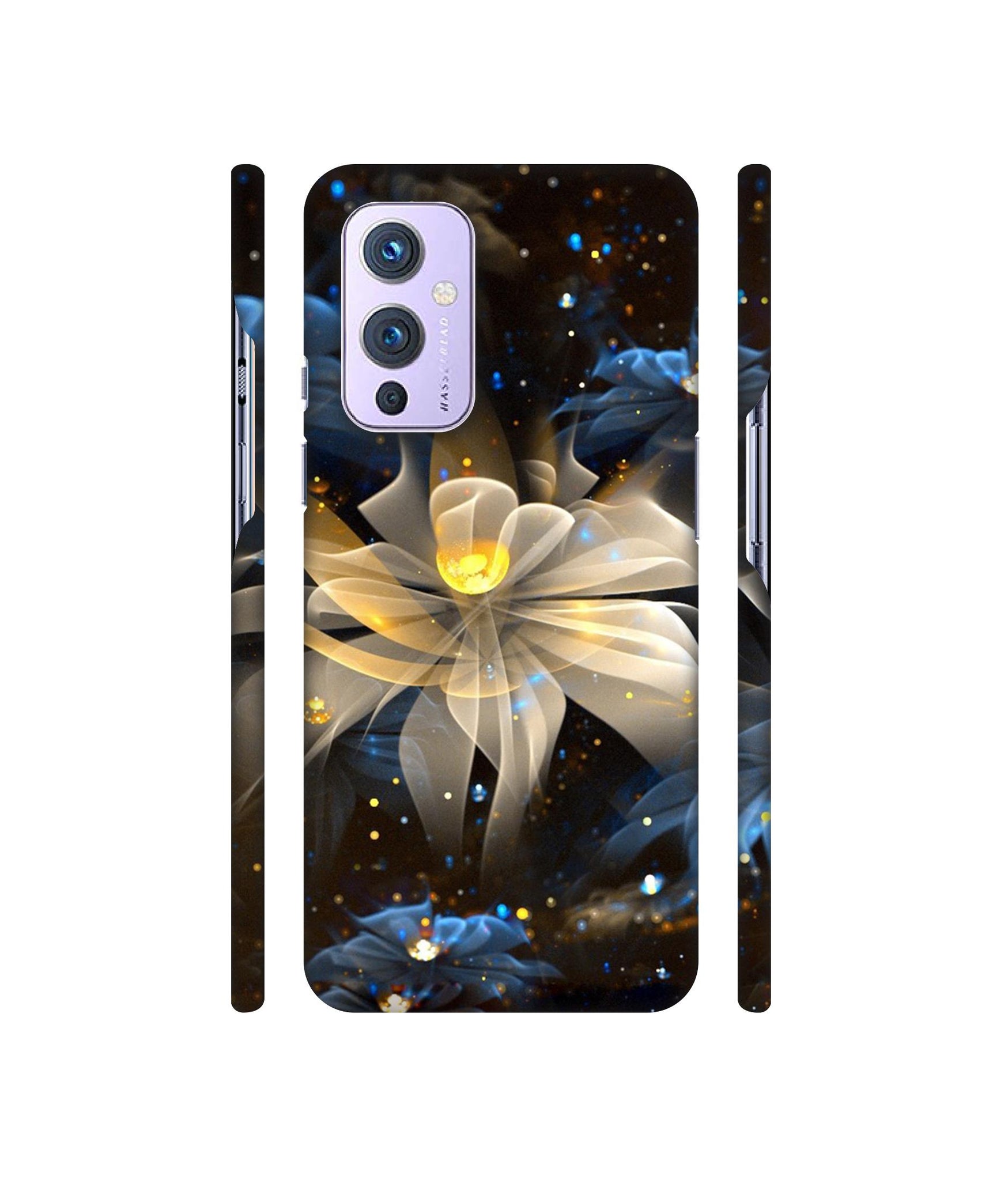 Art Flower Designer Hard Back Cover for OnePlus 9