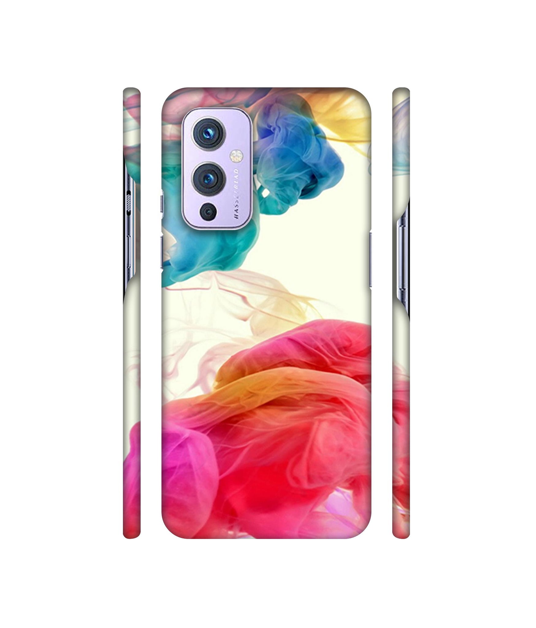 Colored Smoke Designer Hard Back Cover for OnePlus 9