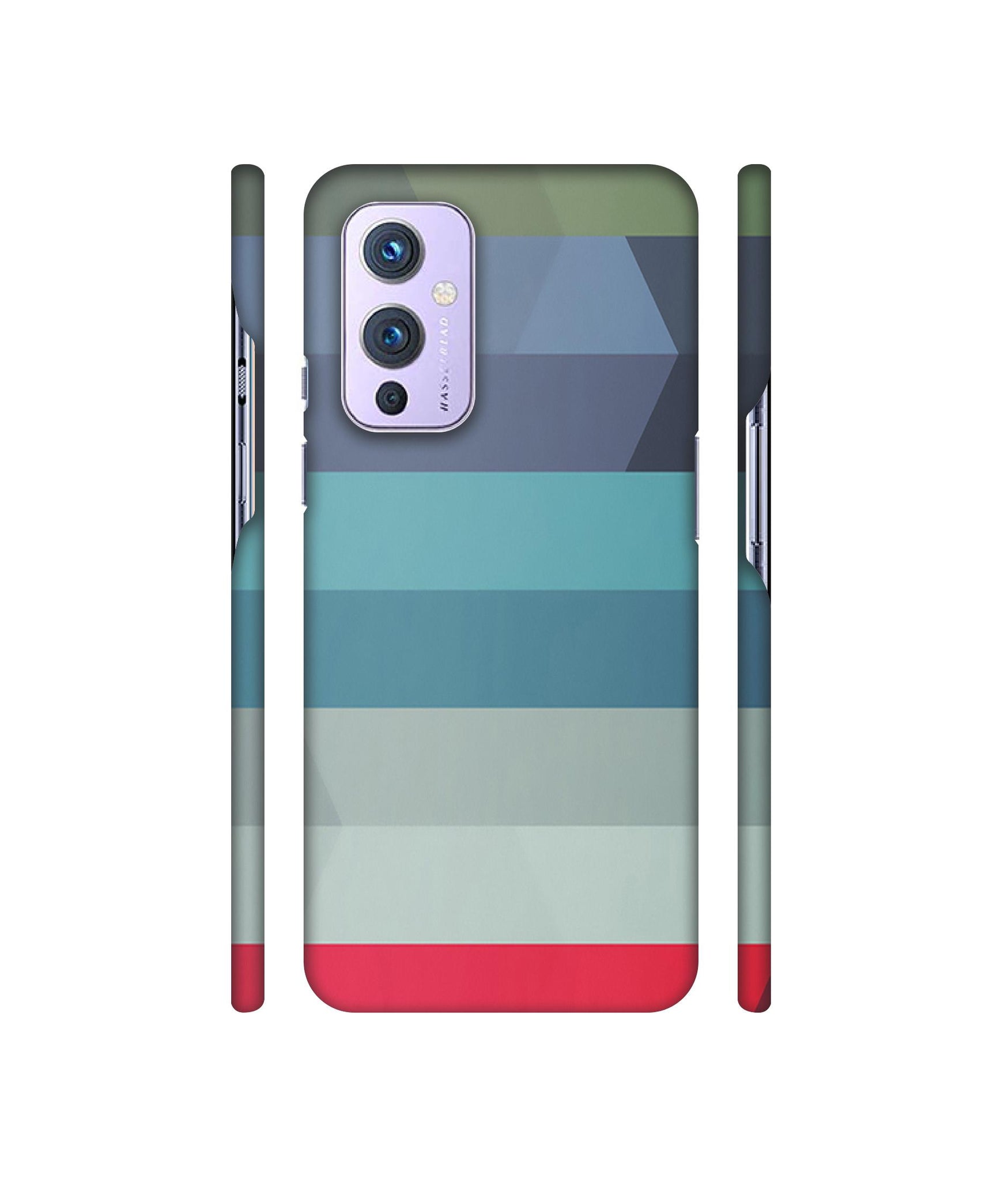 Colorful Lines Designer Hard Back Cover for OnePlus 9