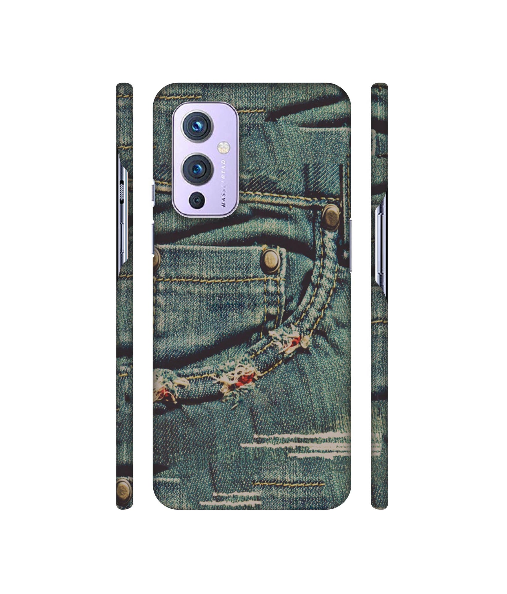 Jeans Designer Hard Back Cover for OnePlus 9