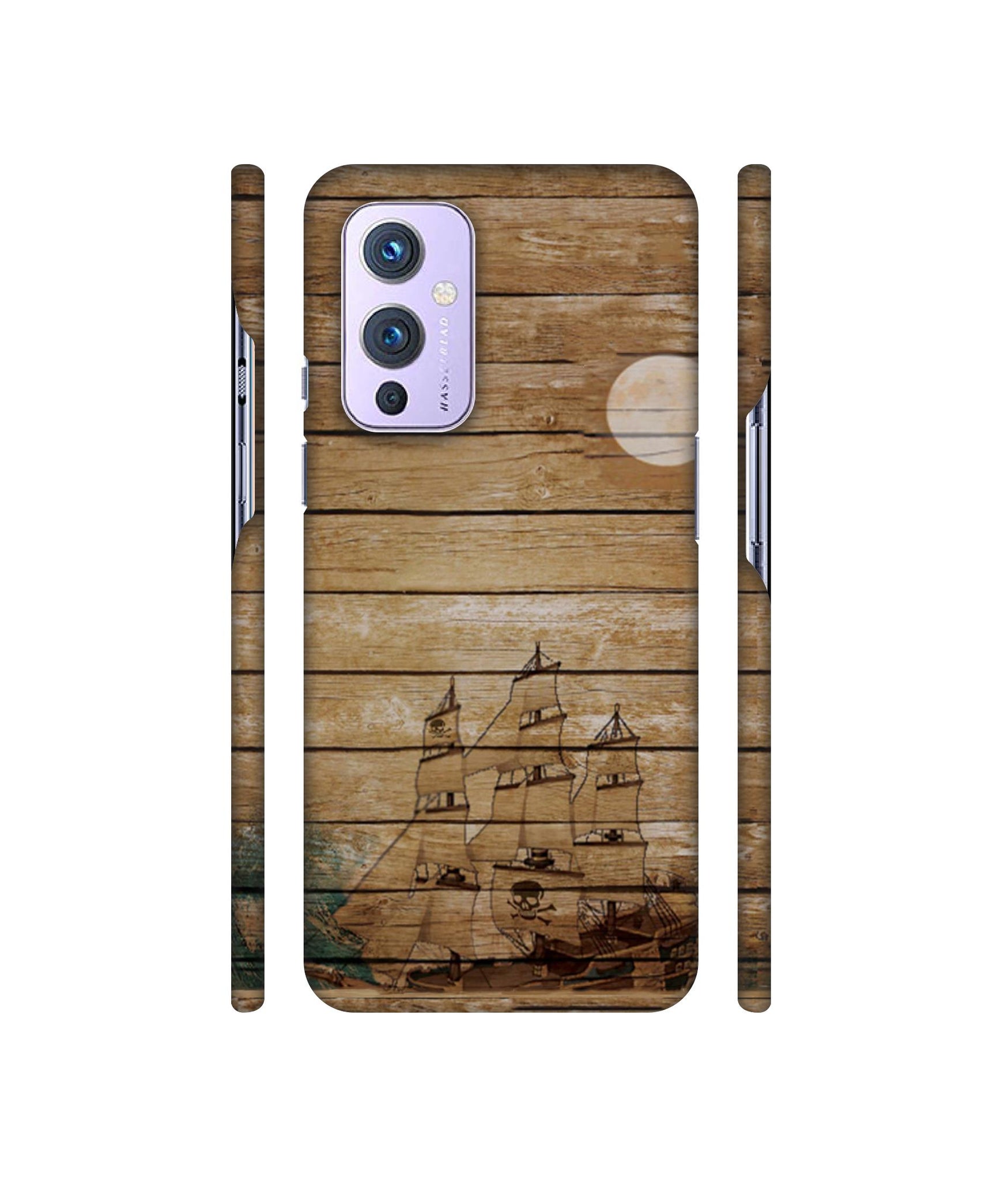 Wooden Pattern Designer Hard Back Cover for OnePlus 9