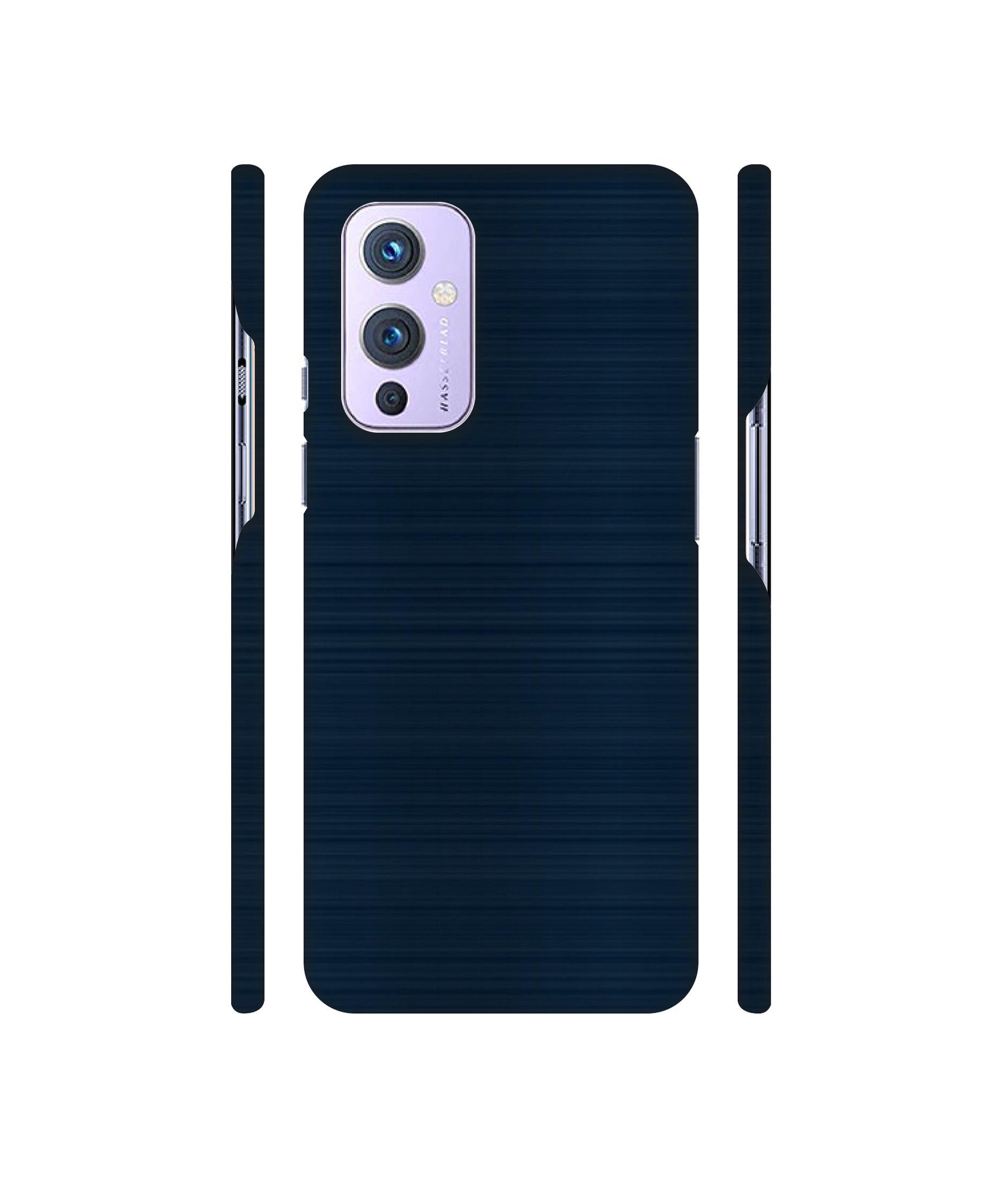 Blue Line Designer Hard Back Cover for OnePlus 9