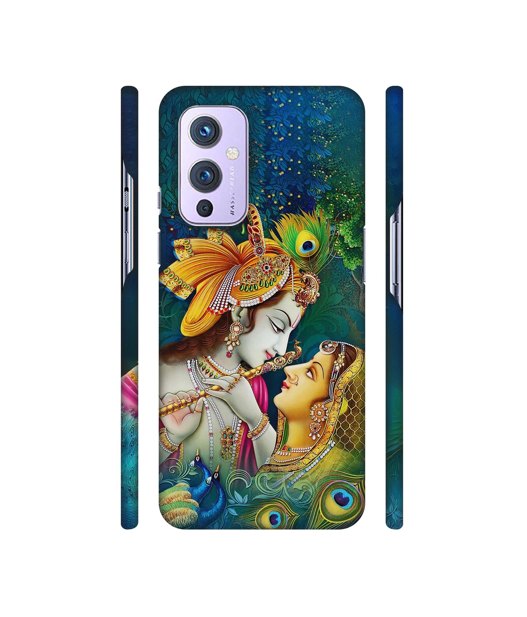 Radha Kishan Love Designer Hard Back Cover for OnePlus 9