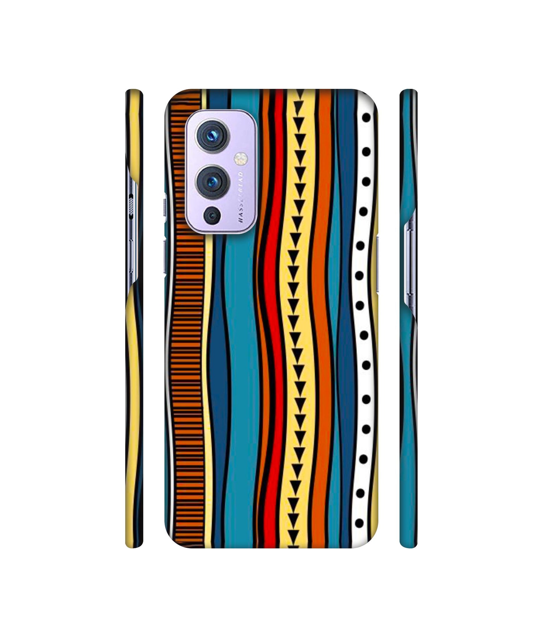 Rangoli Folk Art Designer Hard Back Cover for OnePlus 9