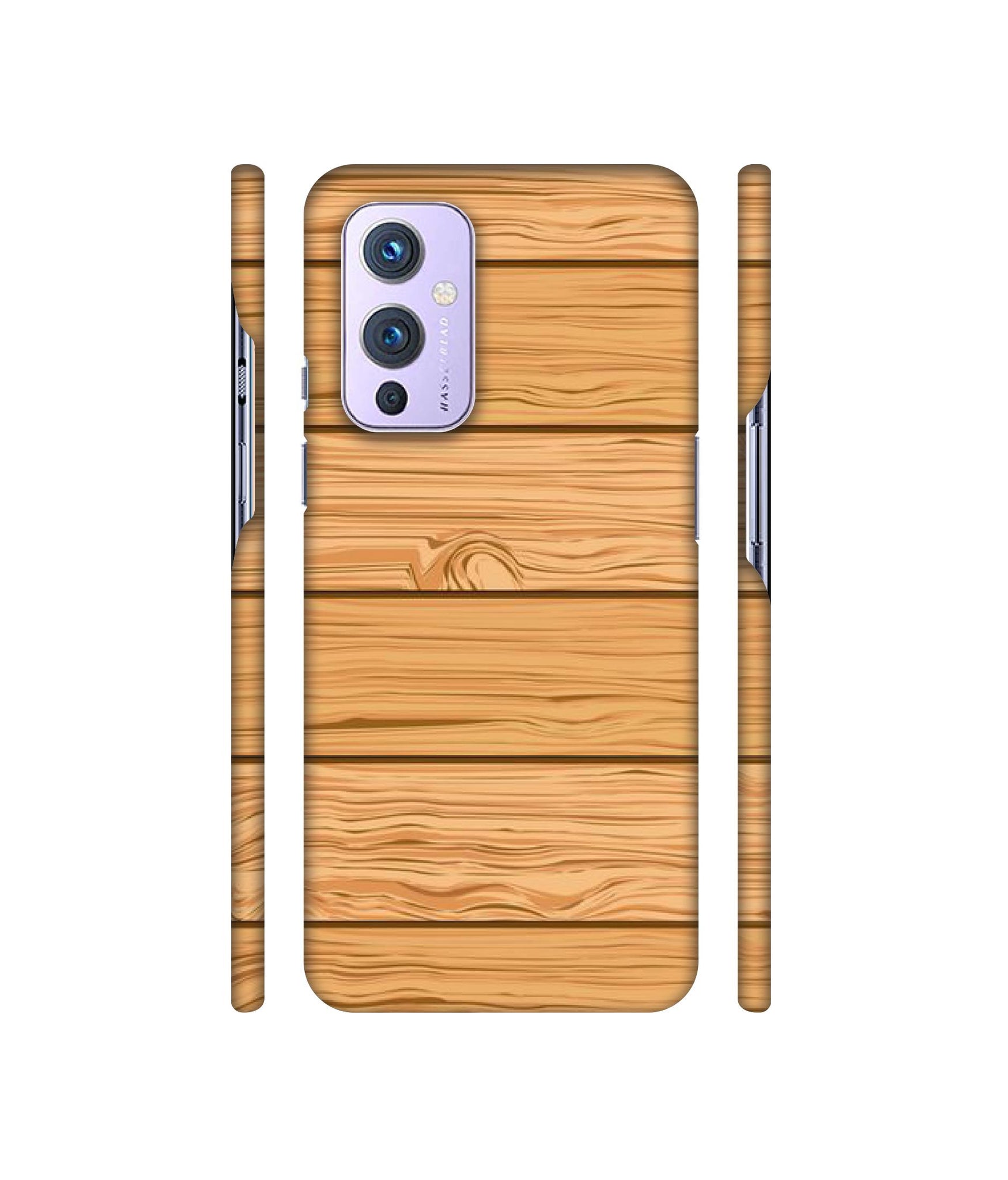 Wooden Texture Pattern Designer Hard Back Cover for OnePlus 9