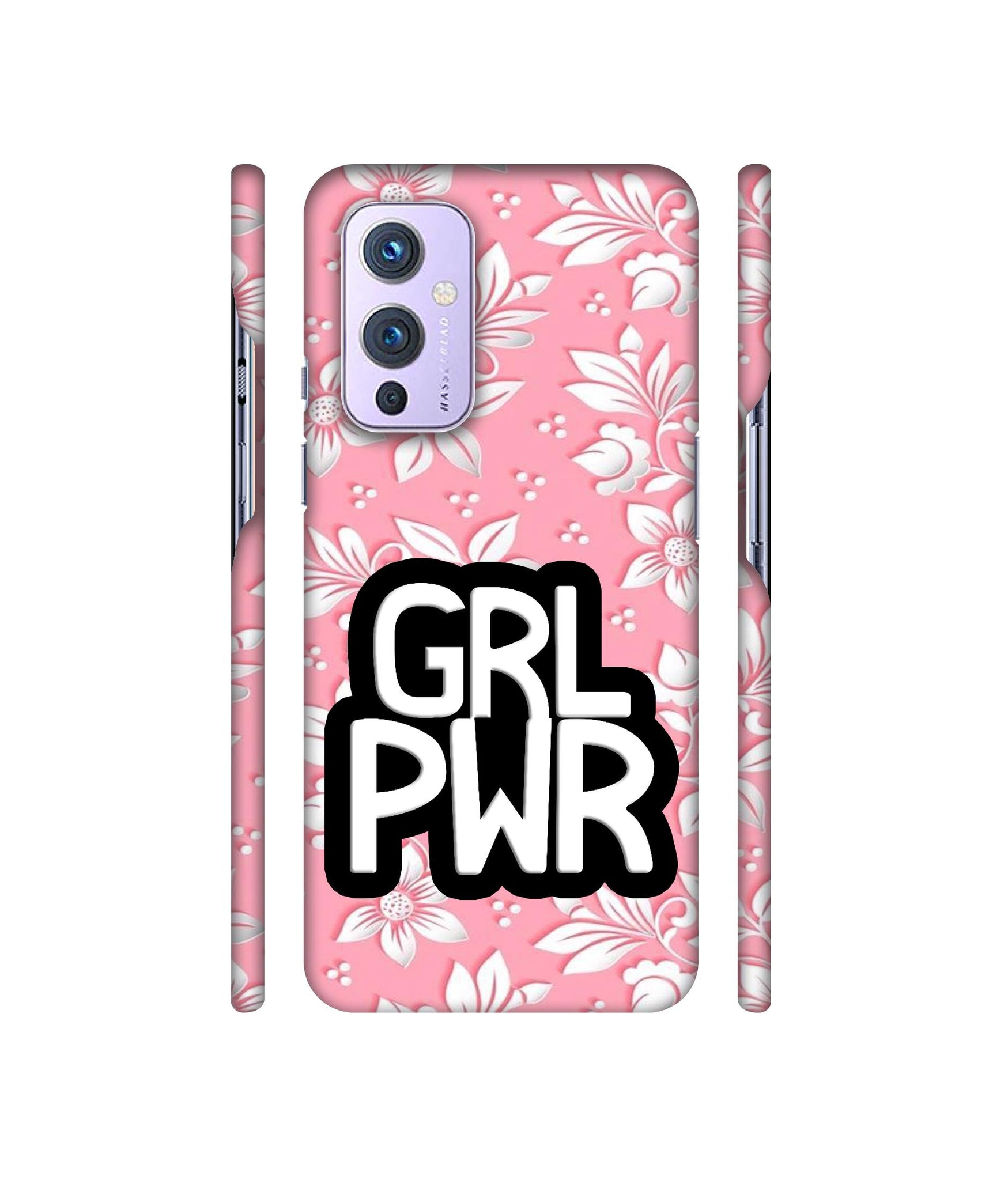 Girl Power Art Designer Hard Back Cover for OnePlus 9