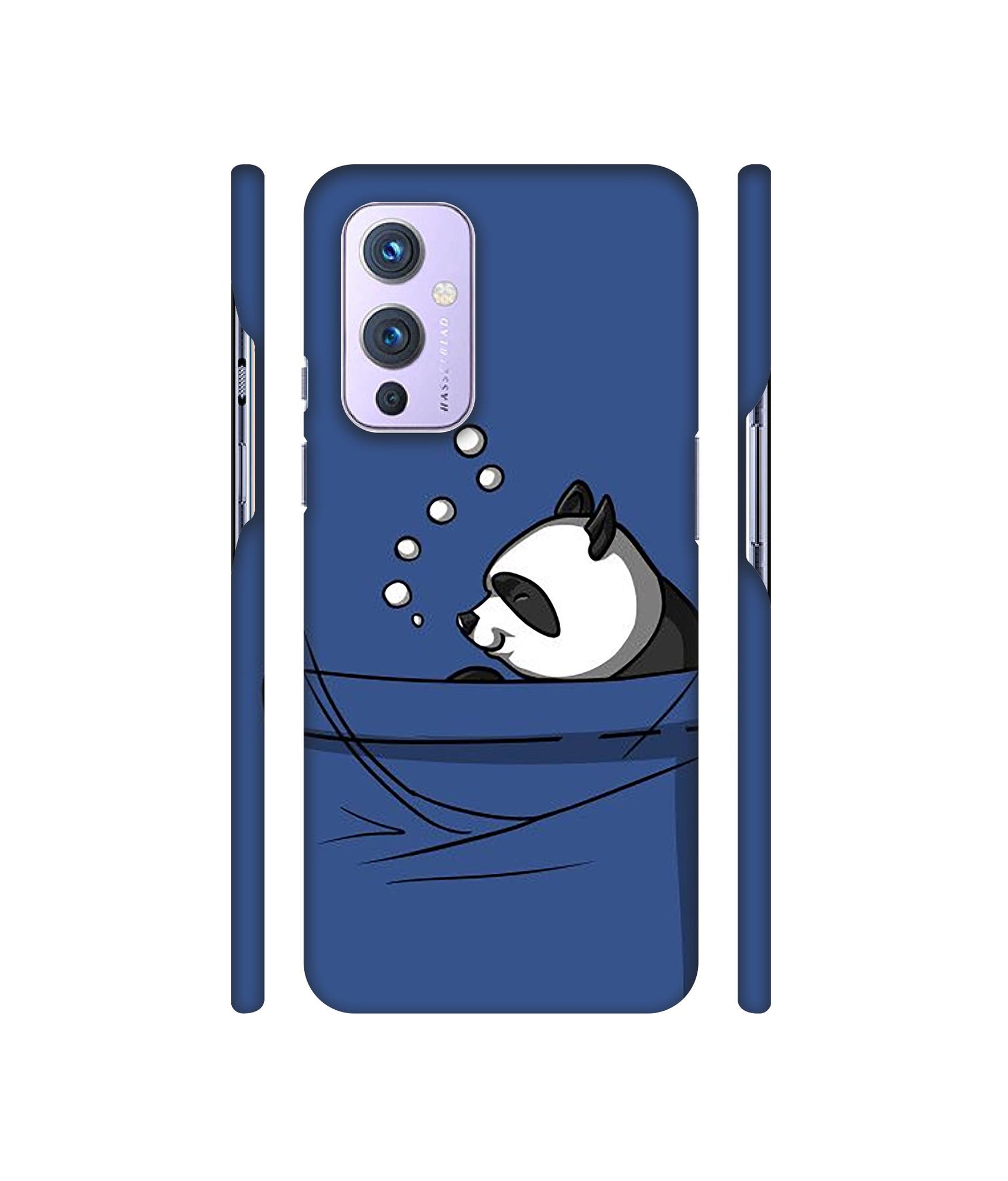 Lasy Panda Designer Hard Back Cover for OnePlus 9