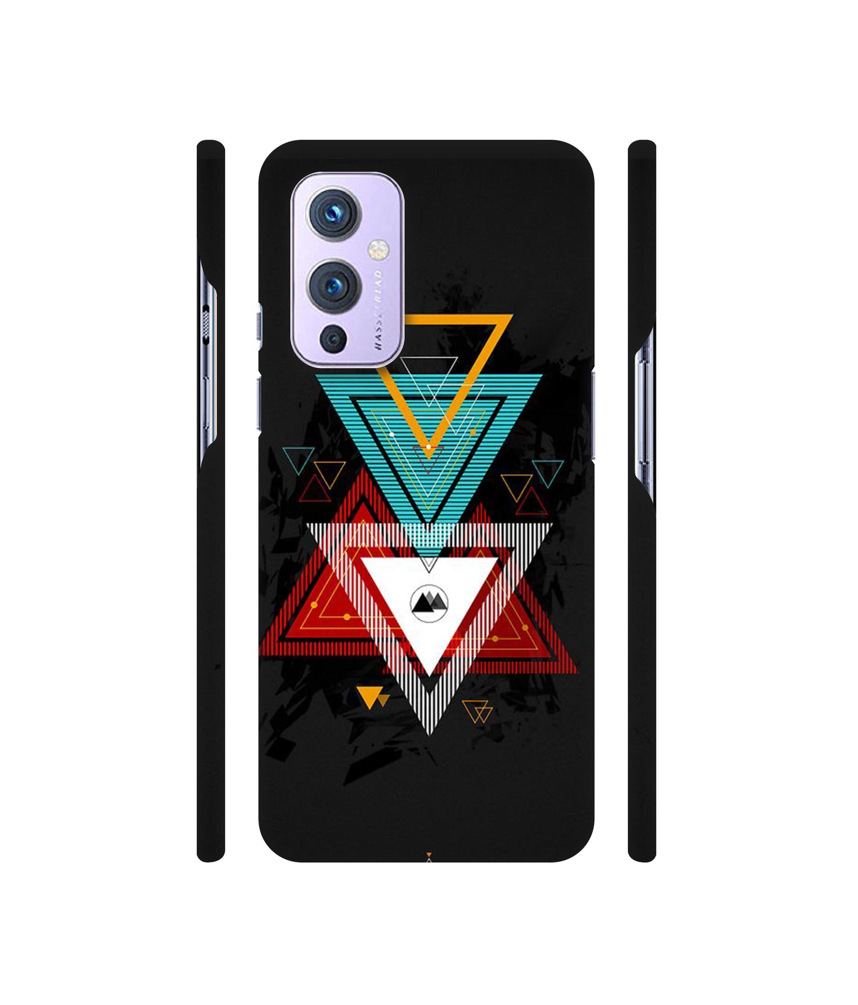 Illustrator Triangle Designer Hard Back Cover for OnePlus 9