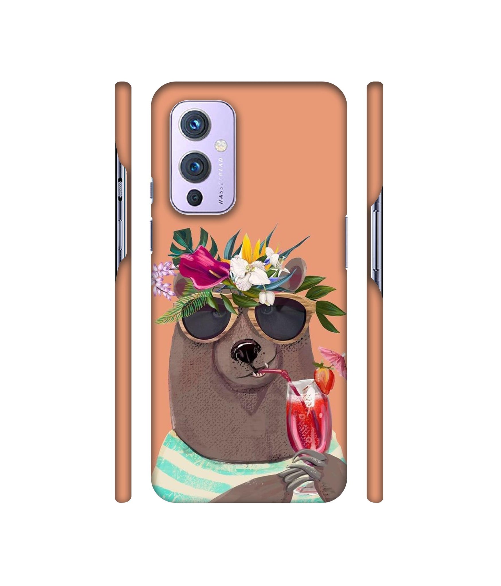 Summer Chill Beer Designer Hard Back Cover for OnePlus 9