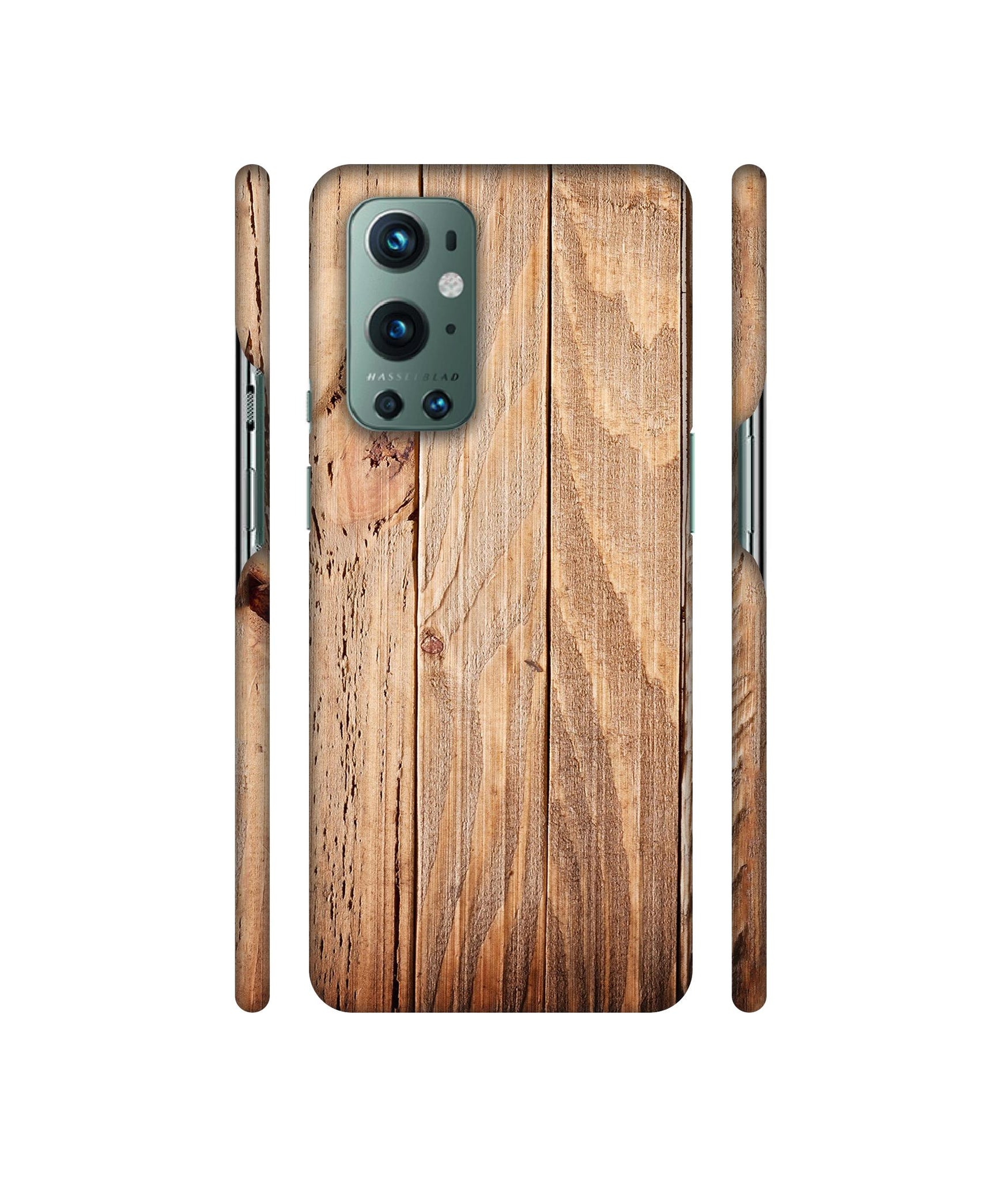 Wooden Texture Designer Hard Back Cover for OnePlus 9 Pro