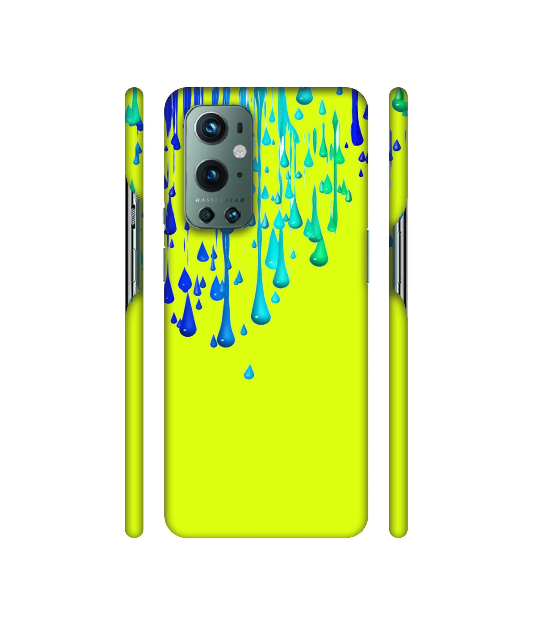 Neon Paint Designer Hard Back Cover for OnePlus 9 Pro