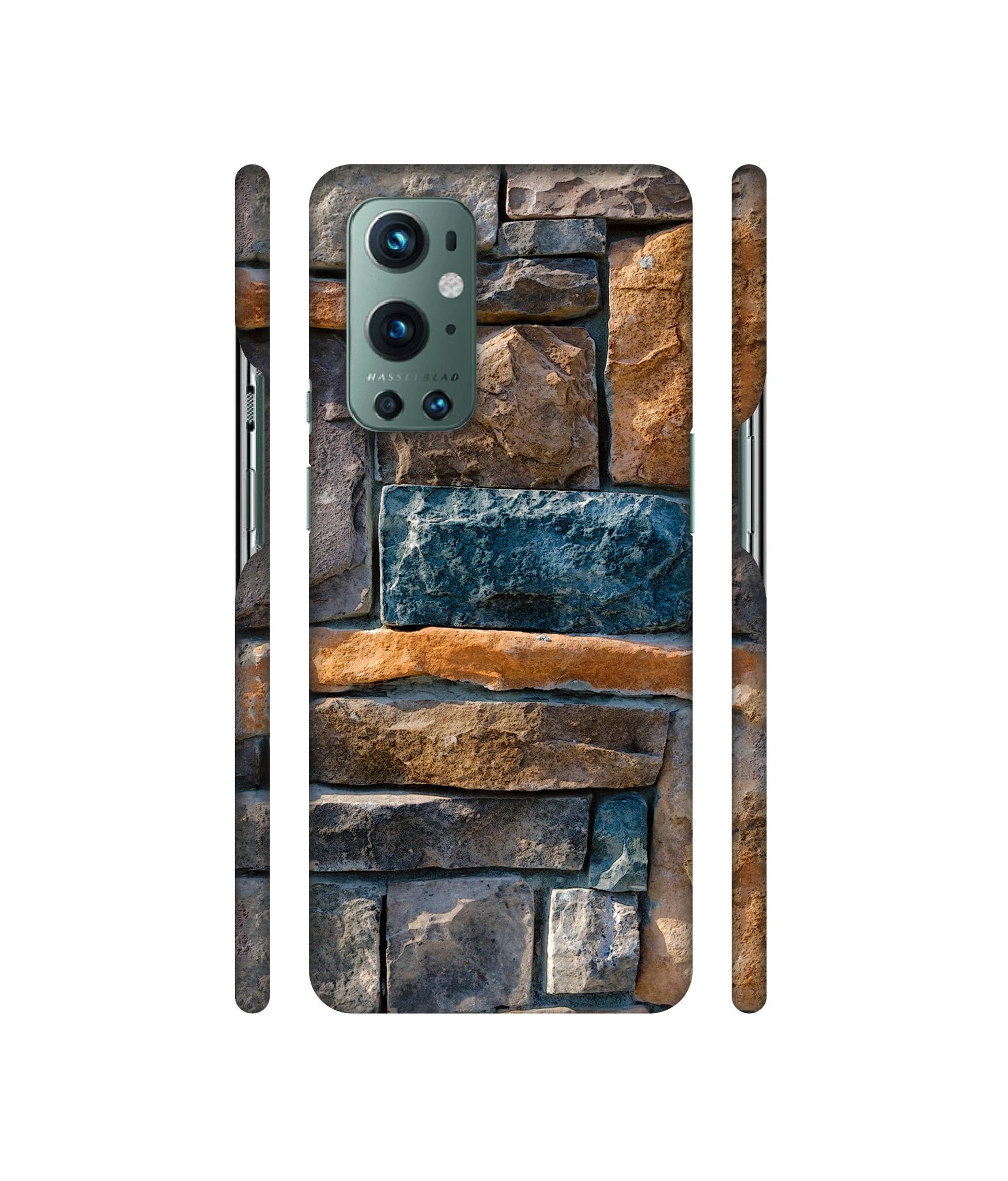 Decorative Stone Cladding Designer Hard Back Cover for OnePlus 9 Pro