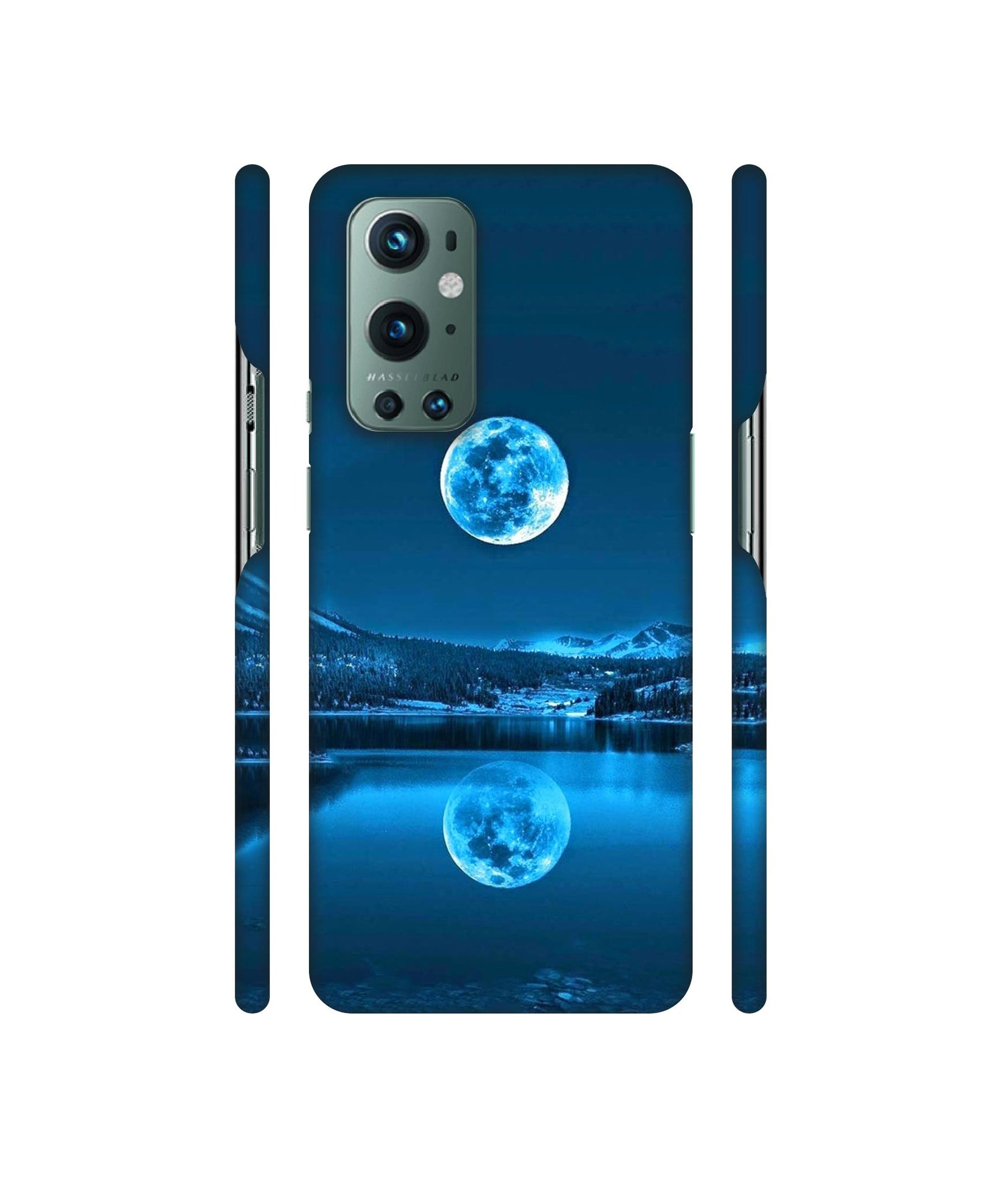 Awesome Moon Designer Hard Back Cover for OnePlus 9 Pro