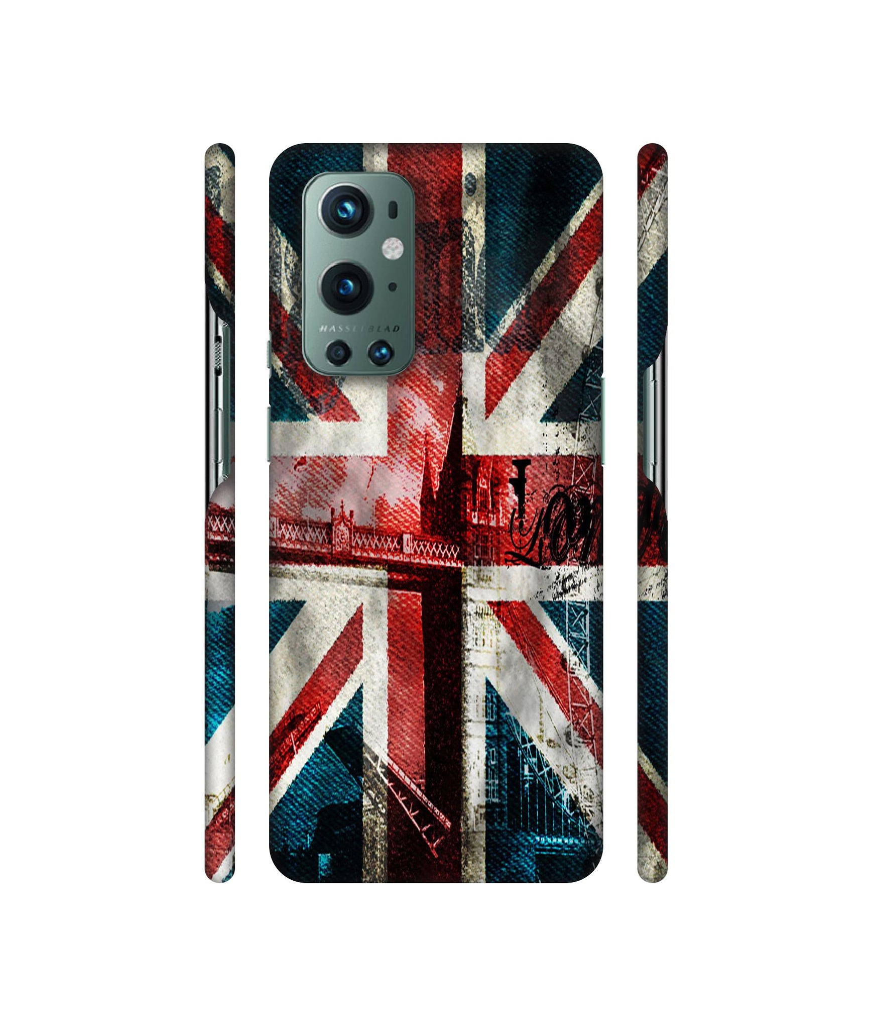 London Flag wallpaper Designer Hard Back Cover for OnePlus 9 Pro