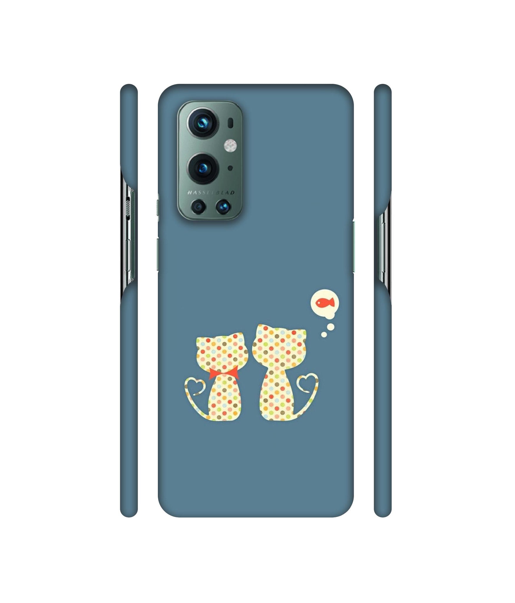 Fish On Mind Print Designer Hard Back Cover for OnePlus 9 Pro