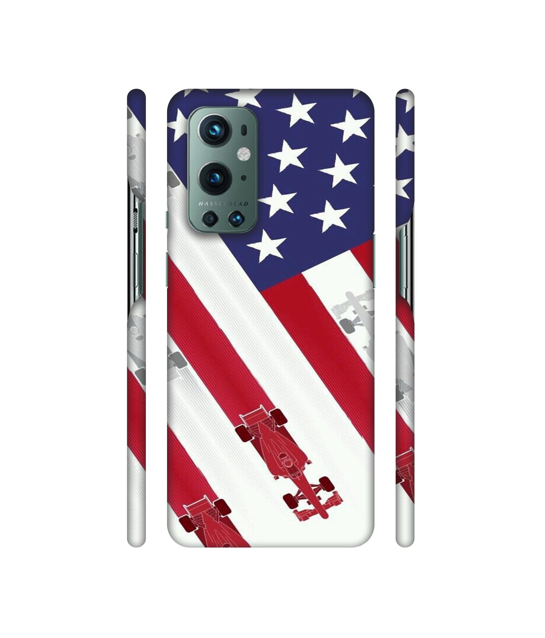 Ferrari On the Zoom Print Designer Hard Back Cover for OnePlus 9 Pro