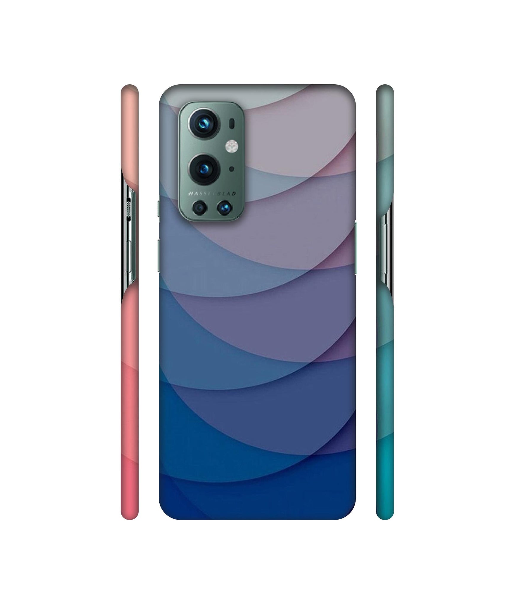 Waves Pattern Print Designer Hard Back Cover for OnePlus 9 Pro