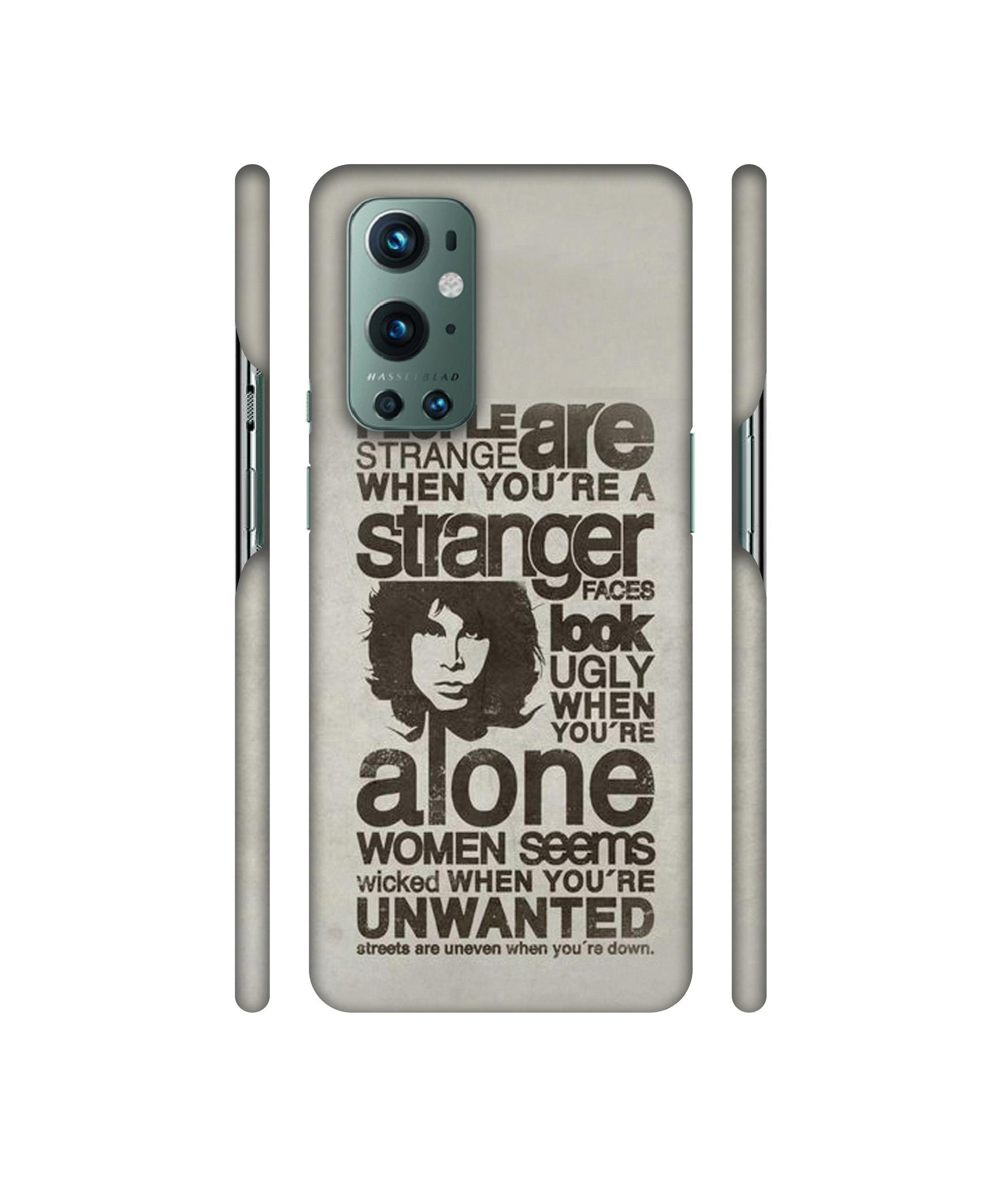 Quotes Pattern Designer Hard Back Cover for OnePlus 9 Pro