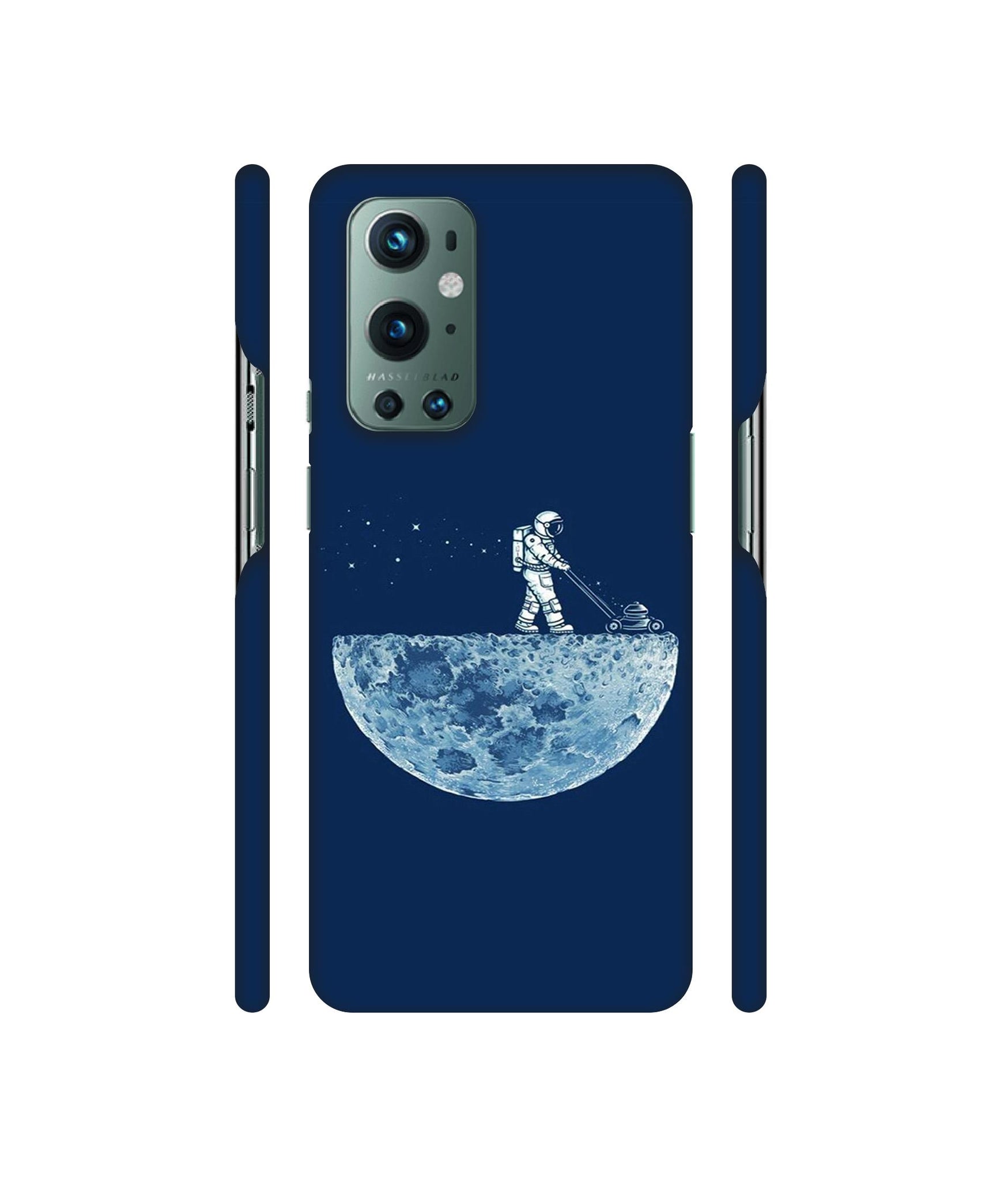 Moon Walk Designer Hard Back Cover for OnePlus 9 Pro