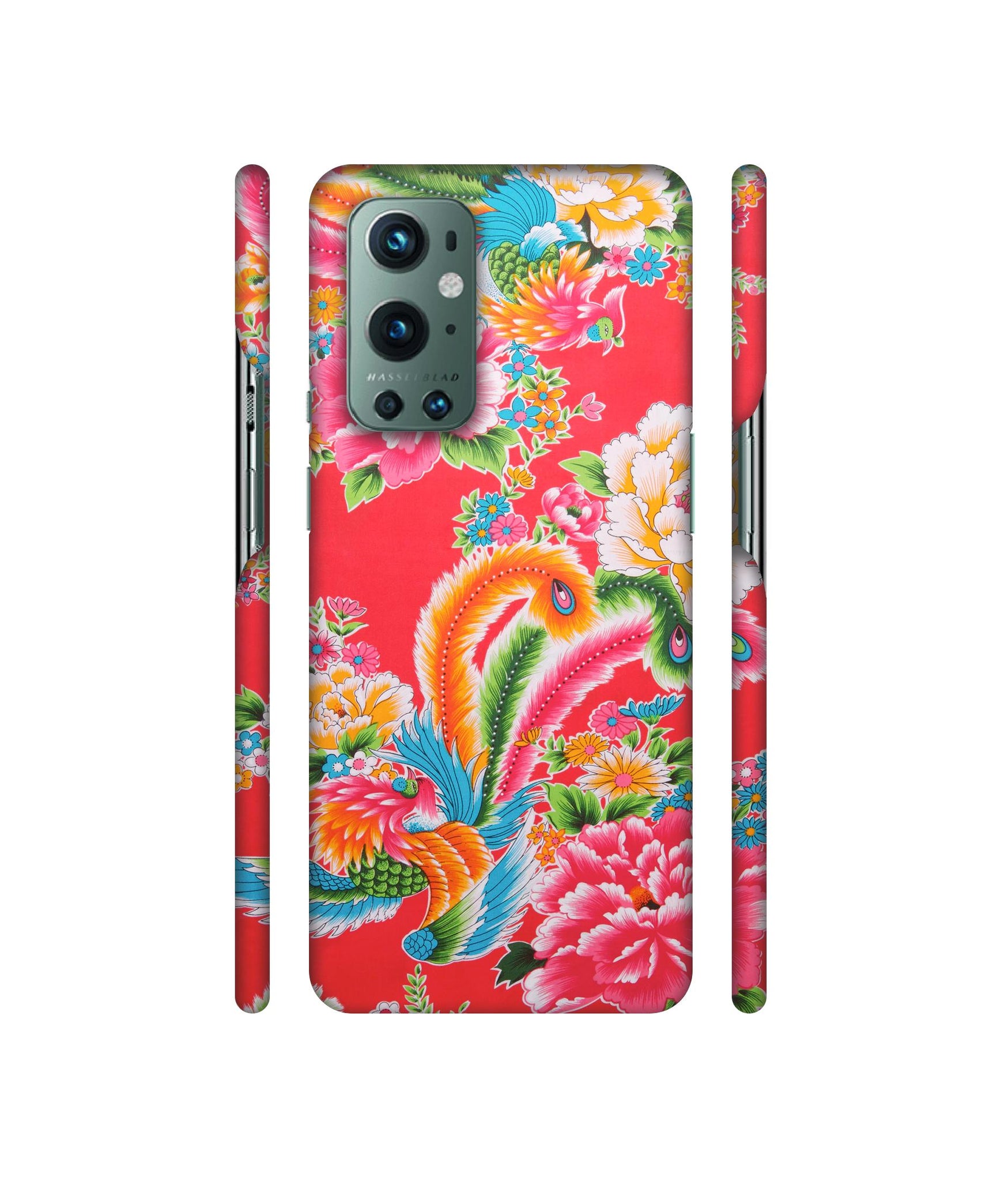Cute Floral Pattern Print Designer Hard Back Cover for OnePlus 9 Pro