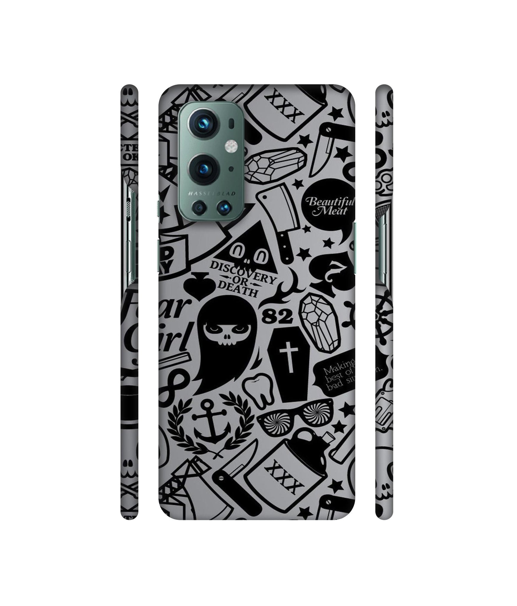 Discover Or Death Designer Hard Back Cover for OnePlus 9 Pro