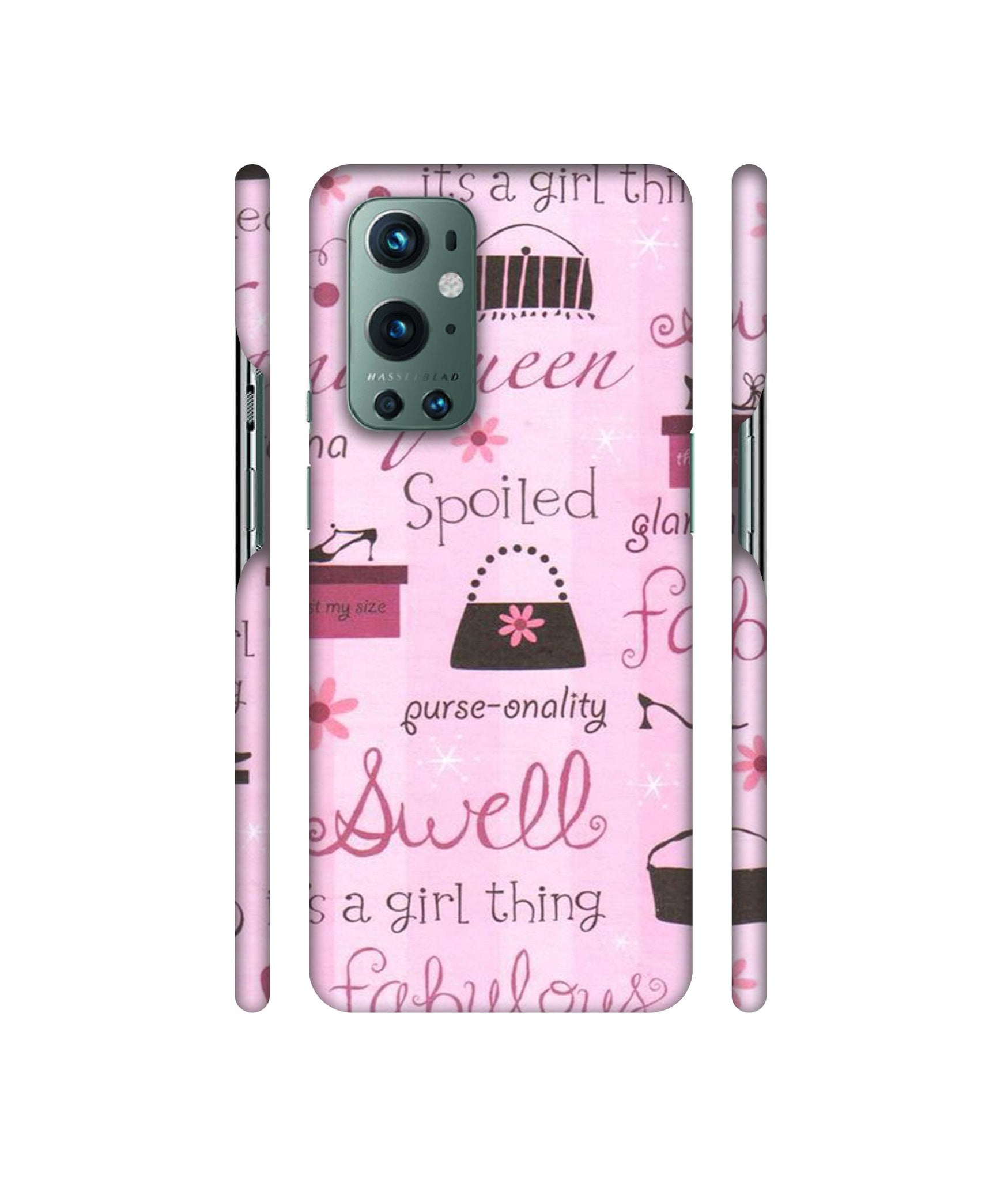 Its A Girl Thing Designer Hard Back Cover for OnePlus 9 Pro