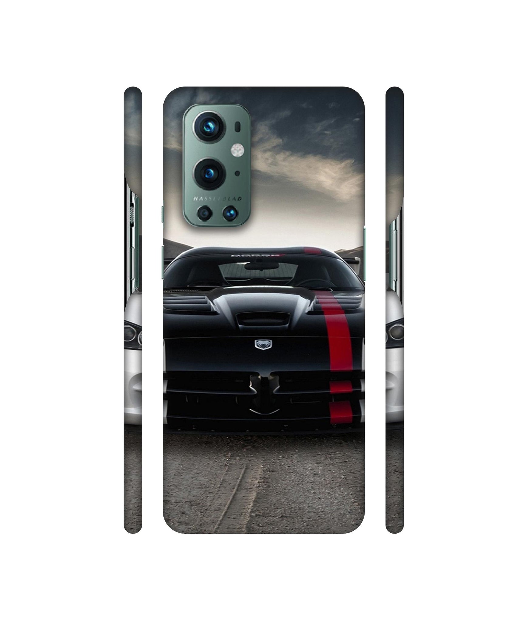 Sports Car Pattern Designer Hard Back Cover for OnePlus 9 Pro