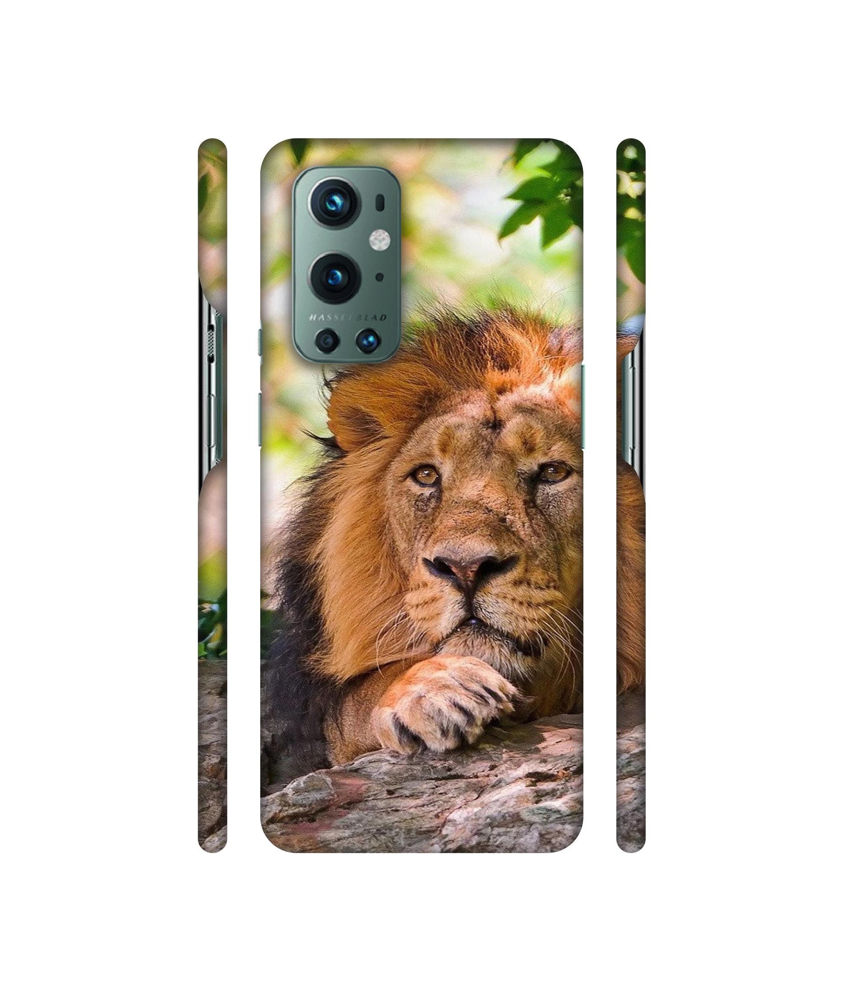 Tiger Pattern Print Designer Hard Back Cover for OnePlus 9 Pro