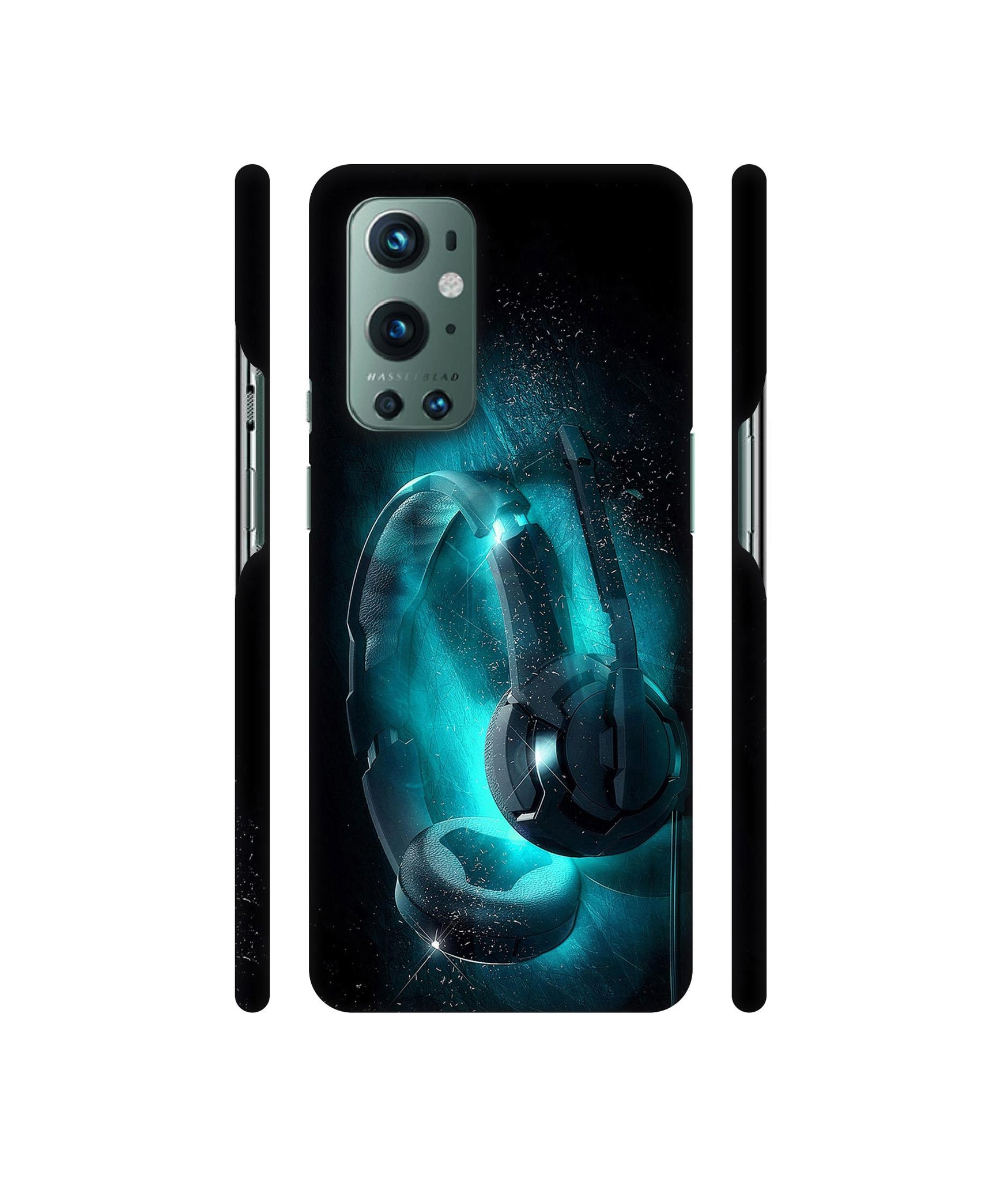 Cool Headphone Designer Hard Back Cover for OnePlus 9 Pro