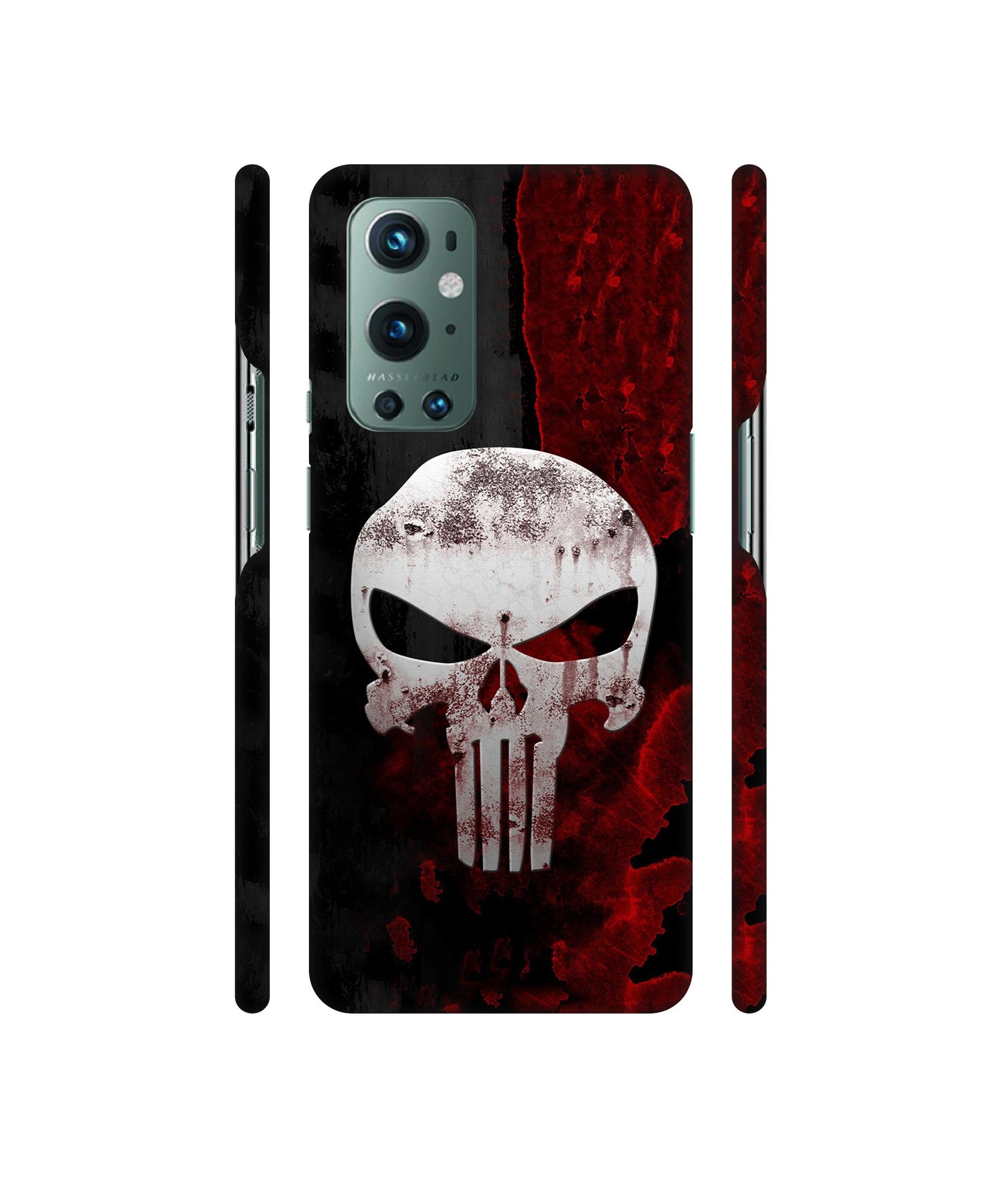 Punisher Skull Designer Hard Back Cover for OnePlus 9 Pro