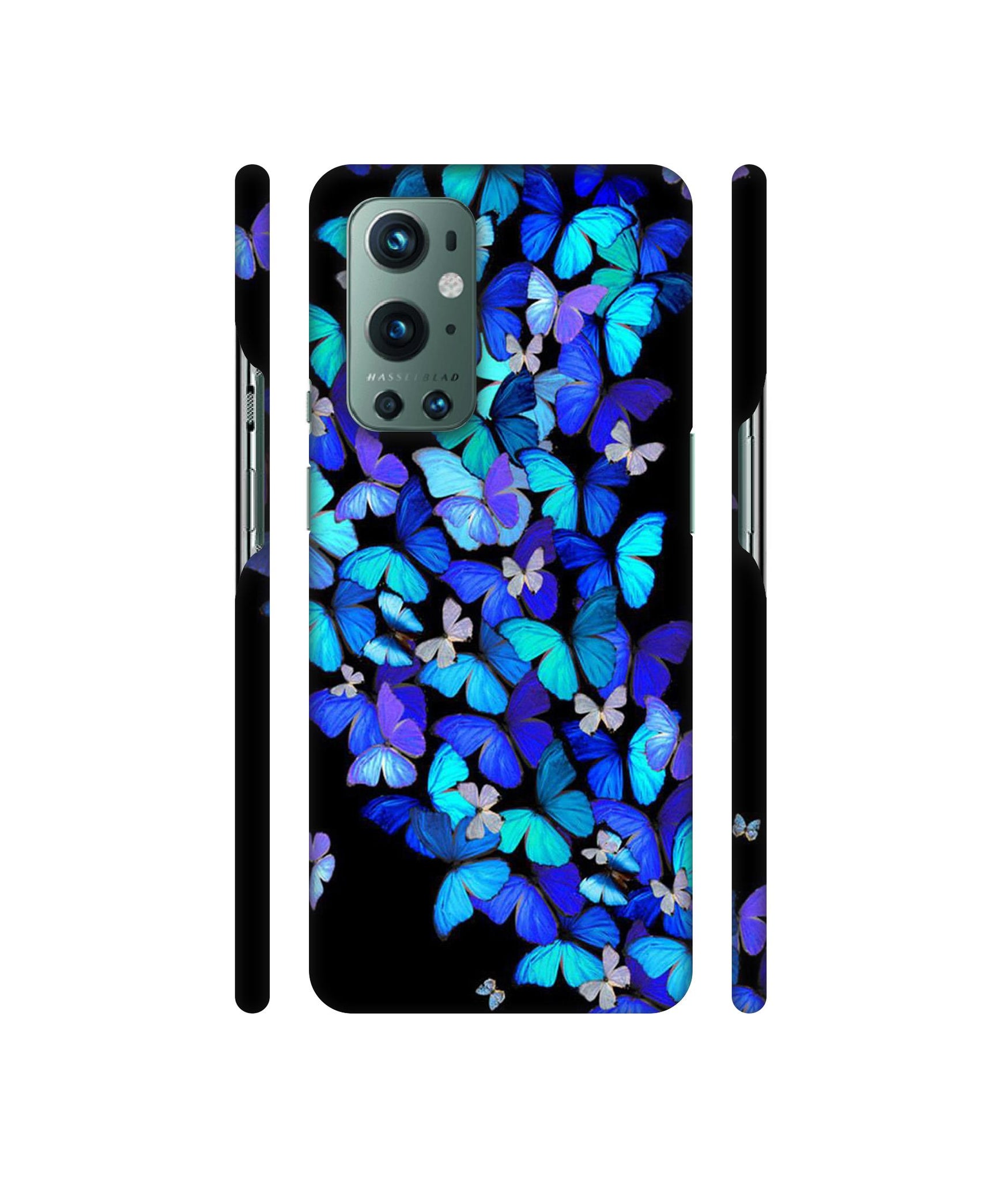 Butterfly Pattern Designer Hard Back Cover for OnePlus 9 Pro