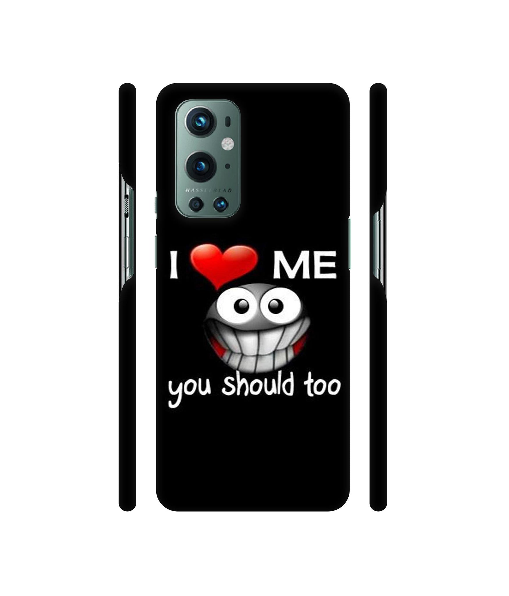 I Love Me Quotes Designer Hard Back Cover for OnePlus 9 Pro