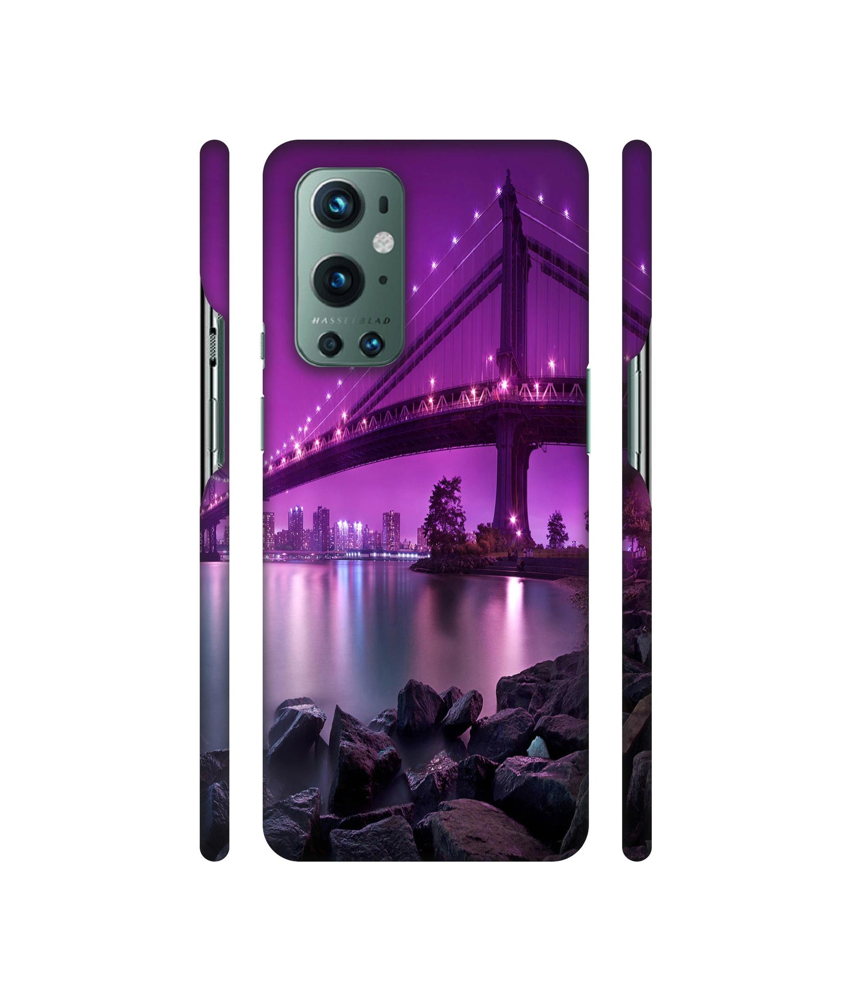 Manhattan Bridge Designer Hard Back Cover for OnePlus 9 Pro