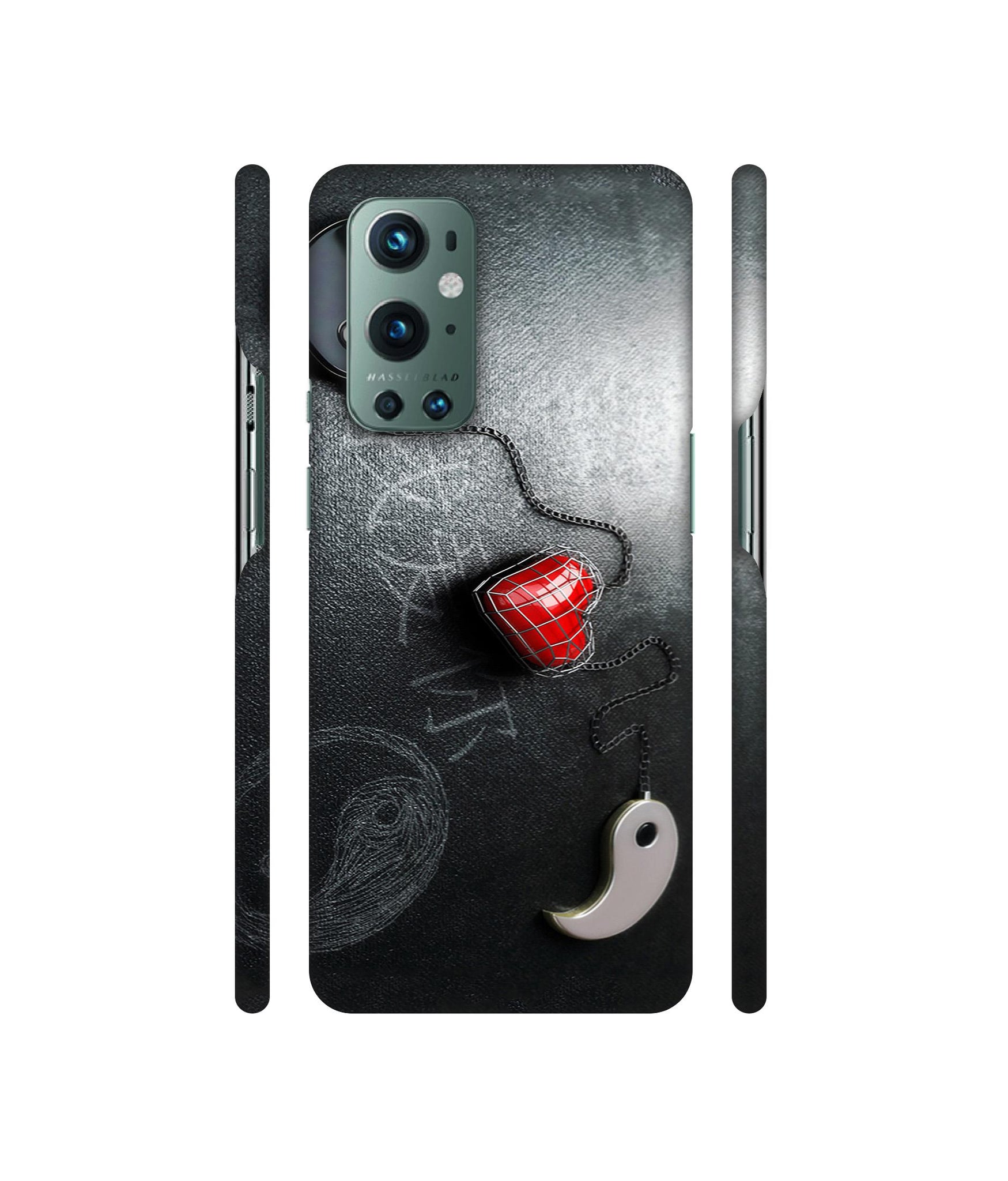 Chinnese Yin and Yang Designer Hard Back Cover for OnePlus 9 Pro